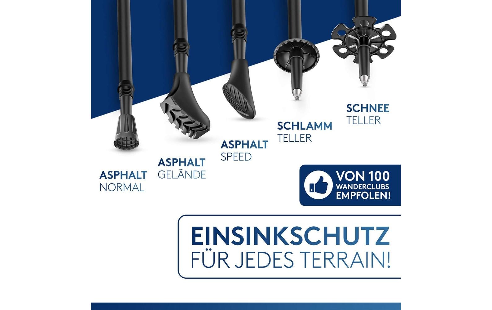   Bâtons de randonnée »Alpen Bears , Damen«