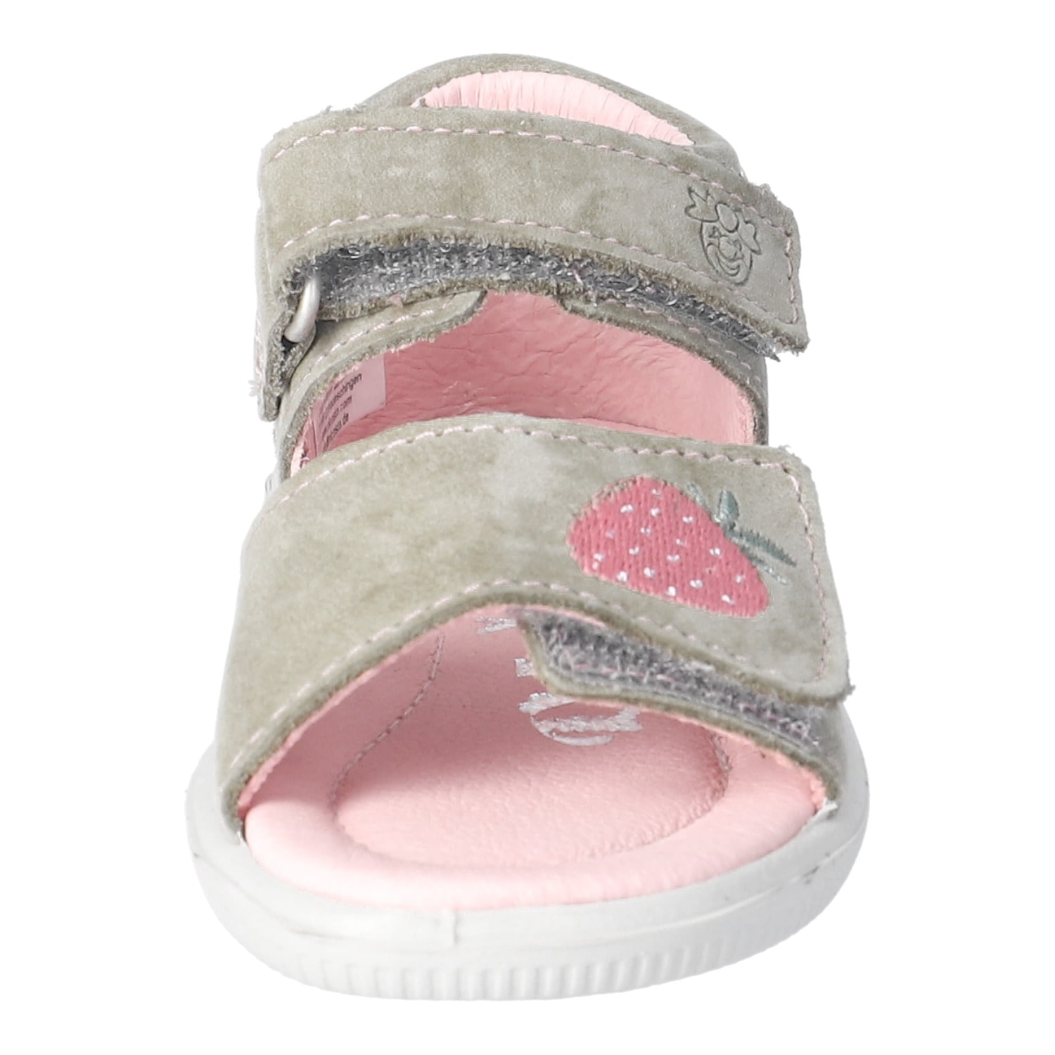 PEPINO by RICOSTA Lauflernschuh »Mimi WMS: mittel«  Sandalette mit Klett und Stickerei, Grössenschablone zum Download