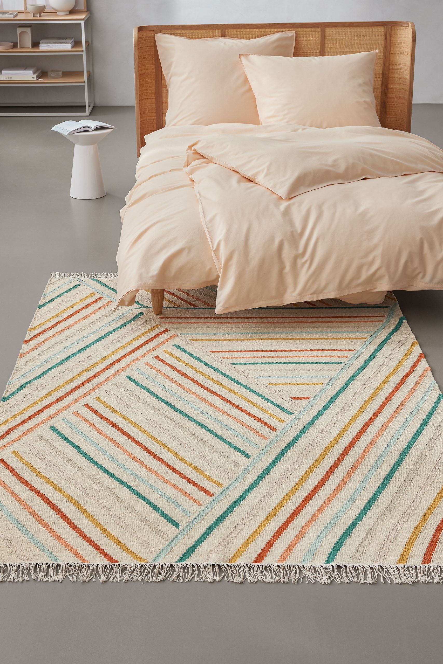 Wecon home Tapis »Modern Pop« Rectangulaire 5 mm Höhe handgewebt, robust, strapazierfähig, skandinavisch, Naturfaser