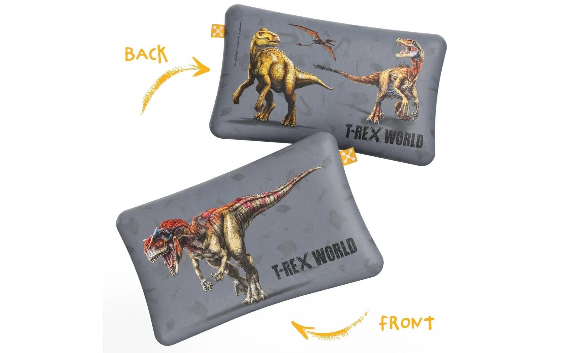 smartsleep Housse de coussin »Smartsleep Kinder Kopfkissenbezug Comfort T-Rex World«
