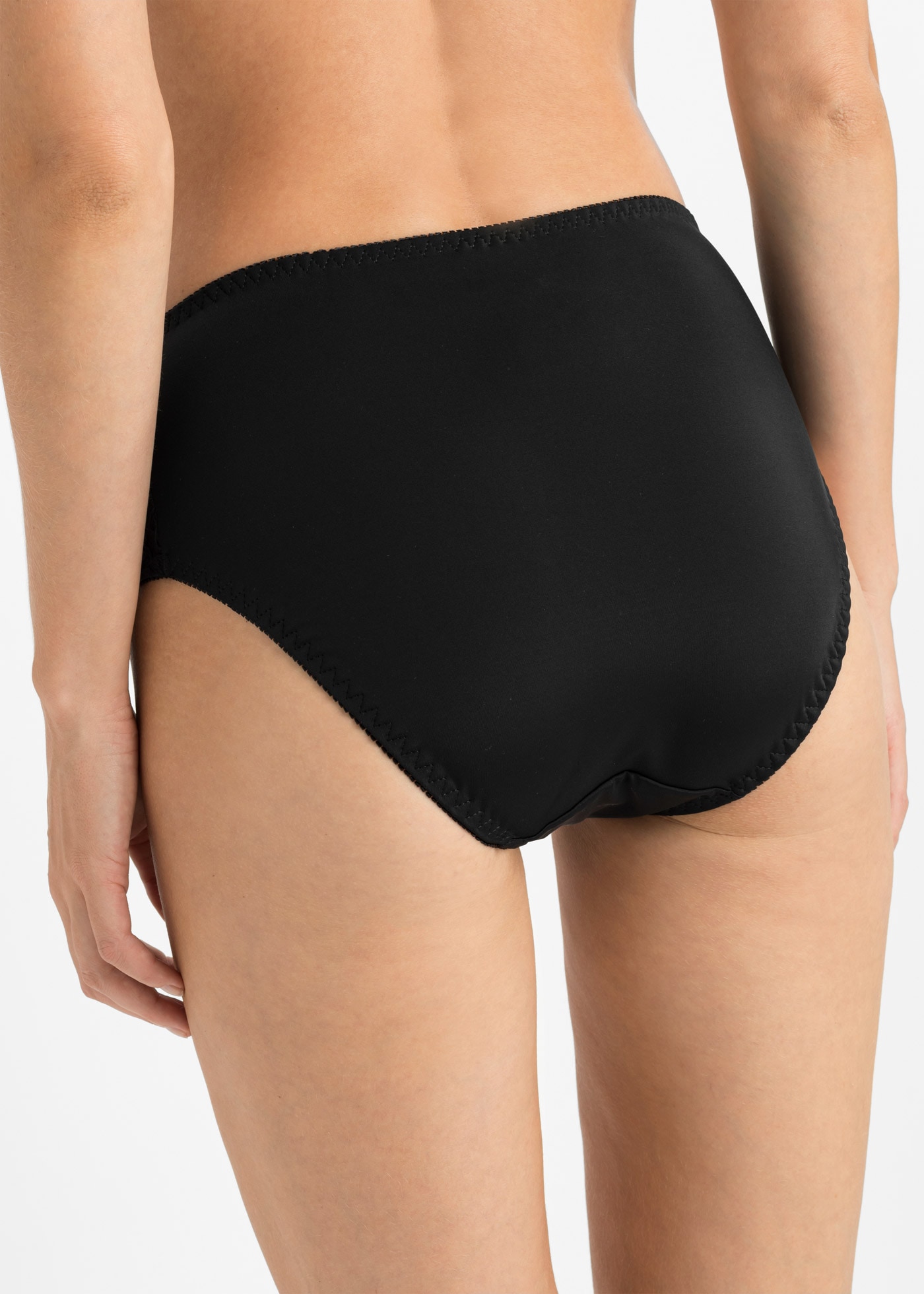 bonprix Maxislip Packung, 2, 2 Stk. Maxislip mit Spitze (2er Pack)