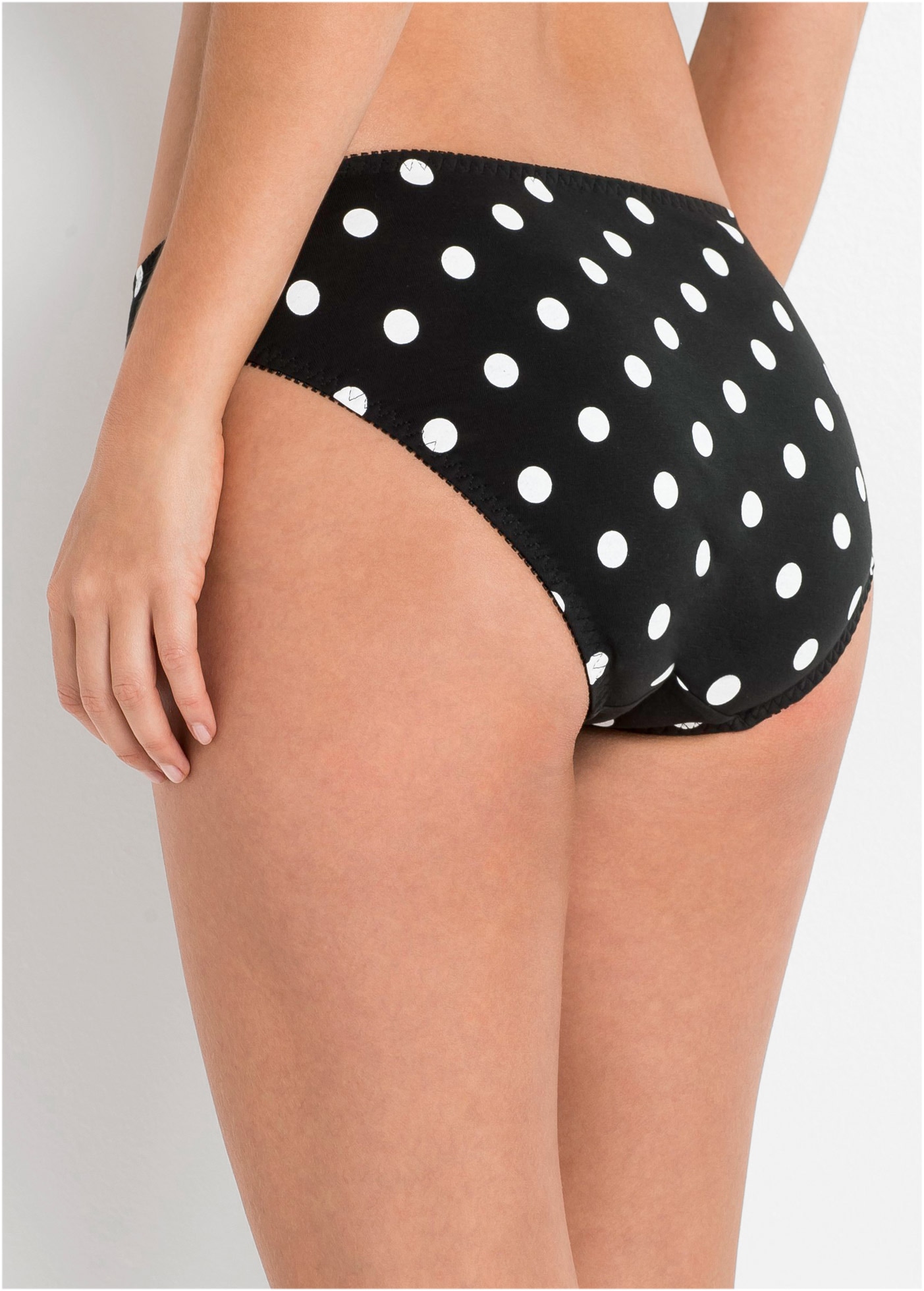 bonprix Slip »Slip Baumwolle (3er Pack)« Packung, 3, 3 Stk. mit elastischen Nähten, aus hautfreundlicher Baumwolle, im 3er Pack