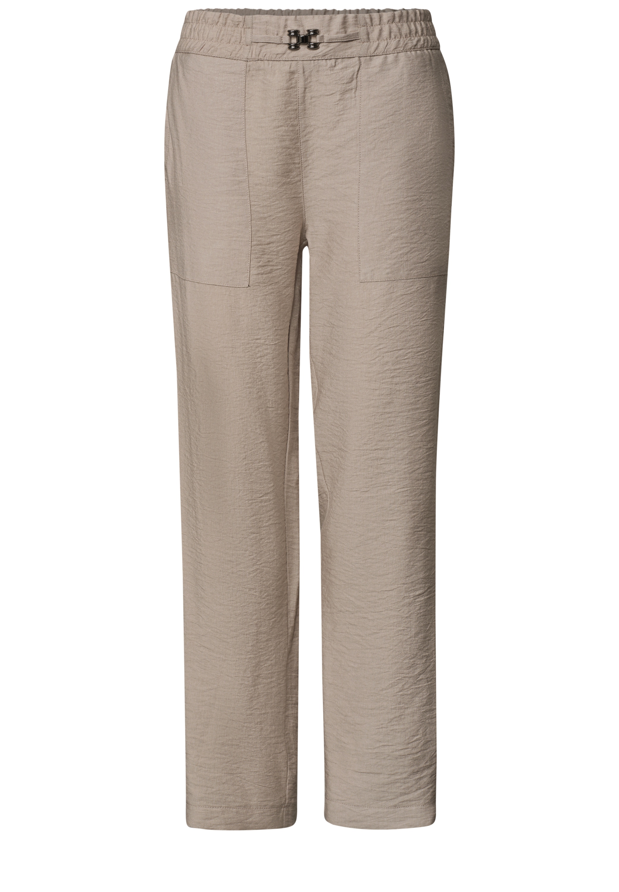 STREET ONE Pantalon en tissu »Style Bonny«  pantalon slim leg en coupe loose avec détail ceinture