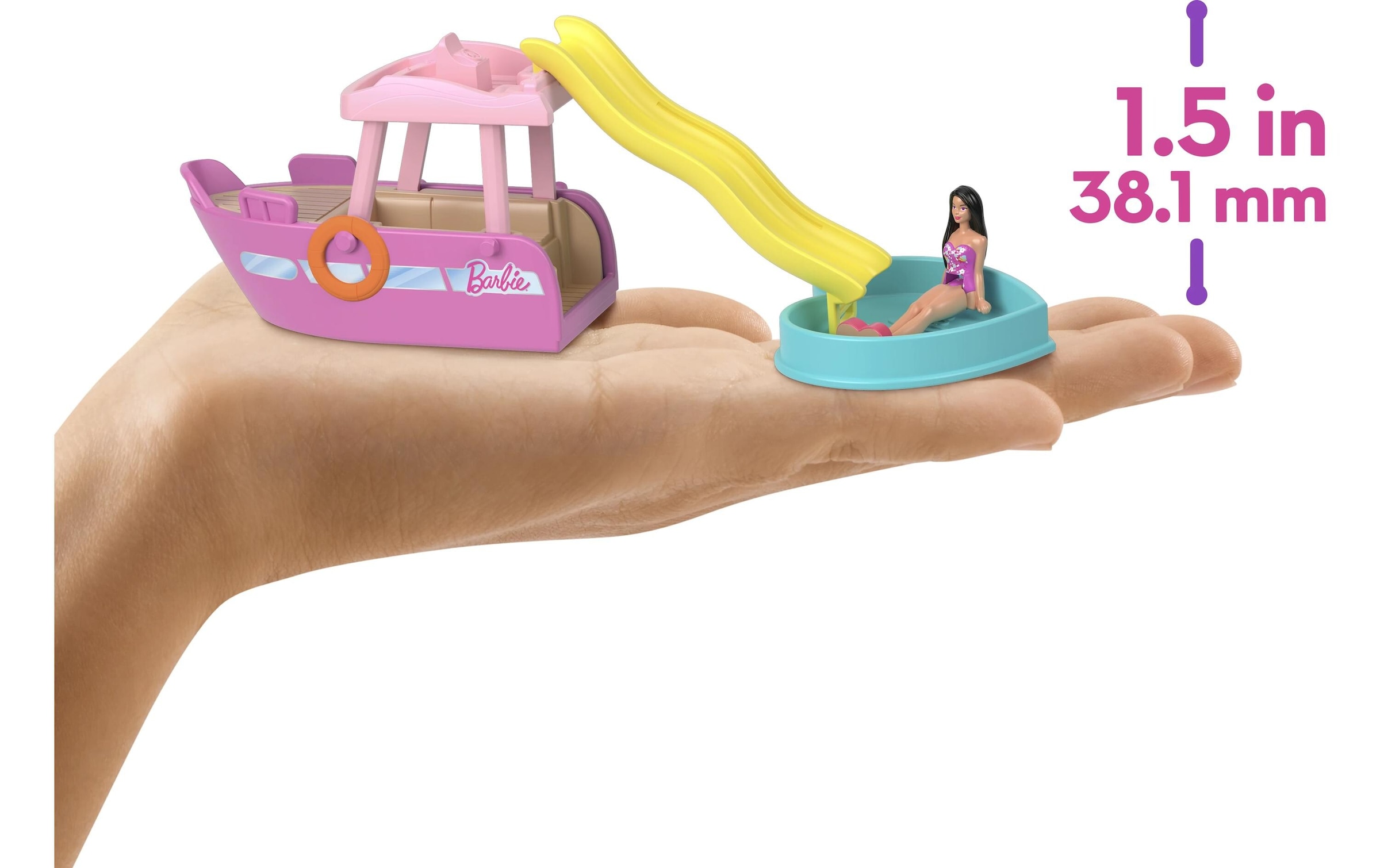 Barbie Poupée à habiller »Mini BarbieLand Traumboot«