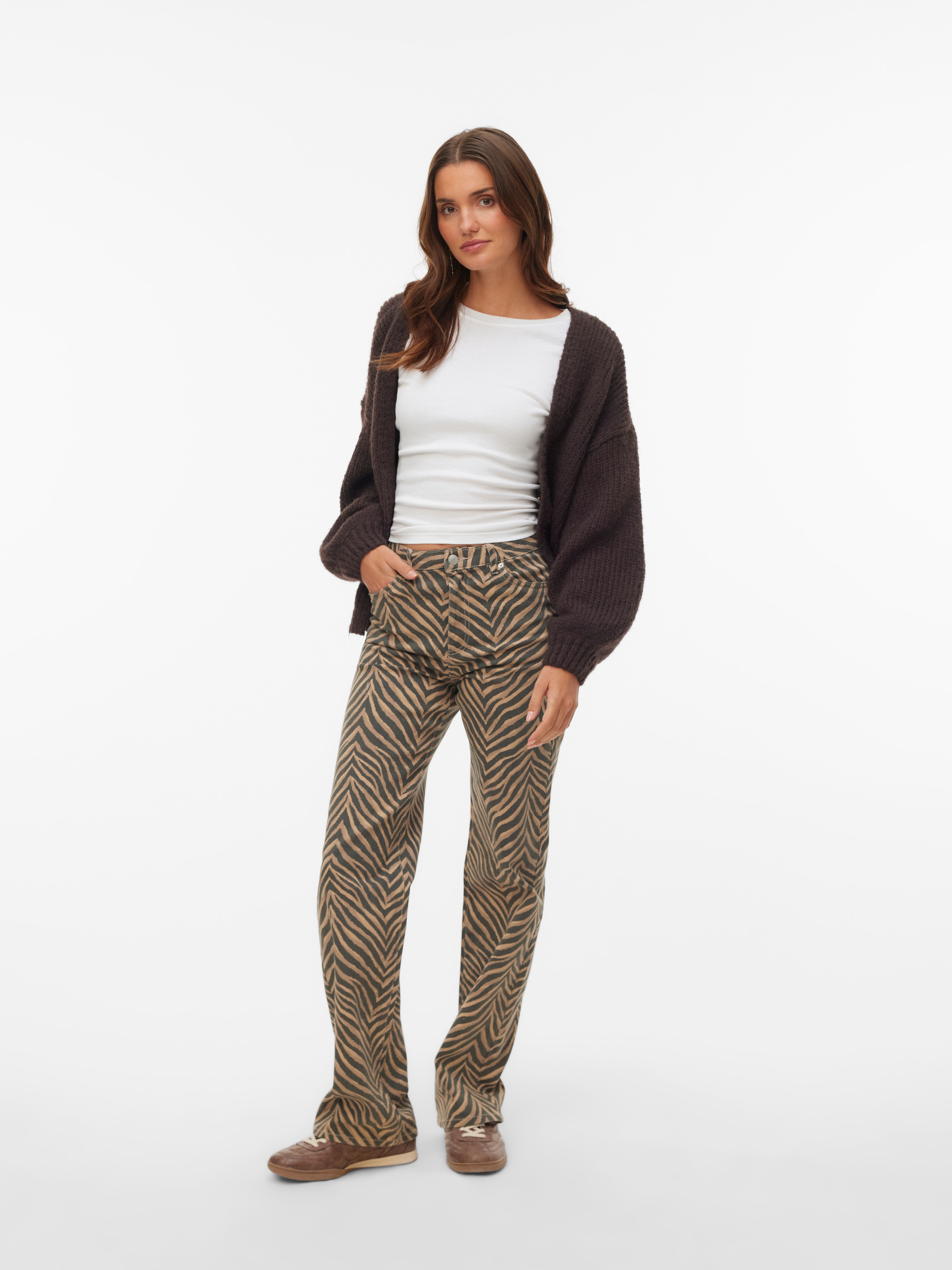 Vero Moda High-waist-Jeans »VMTESSA HR WIDE STRETCH AOP JEANS NOOS«