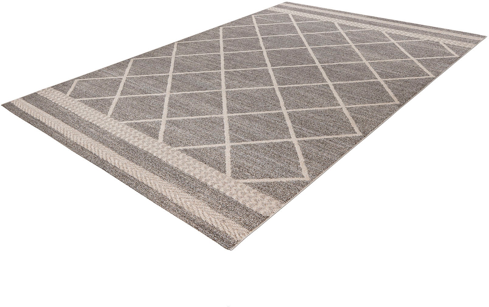 Kayoom Tapis »Rhombus 225« Rectangulaire 10 mm Höhe