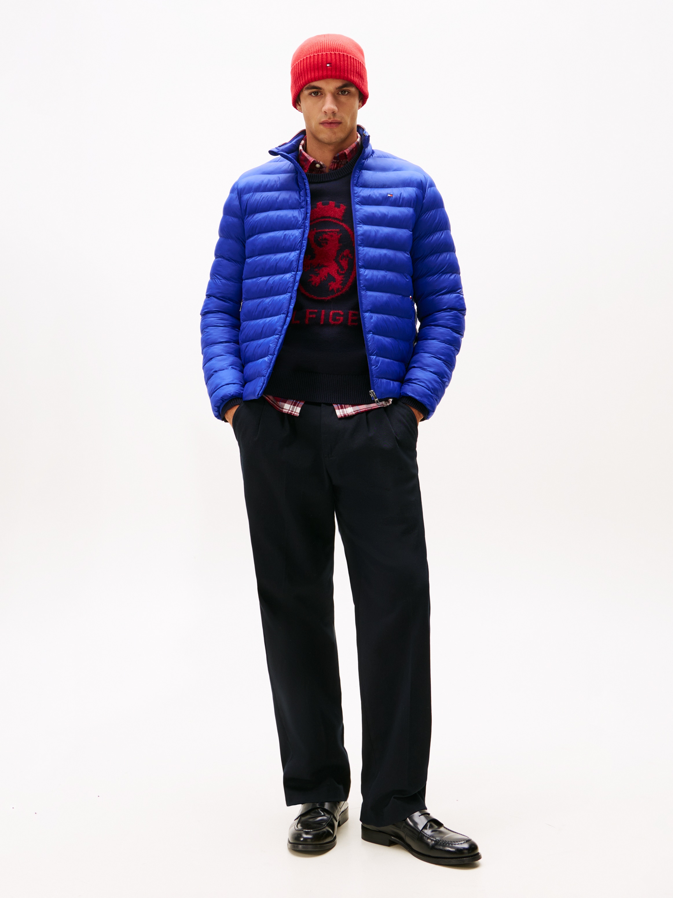 Tommy Hilfiger Veste matelassée »PACKABLE RECYCLED JACKET« Winterjacke mit Logostickerei