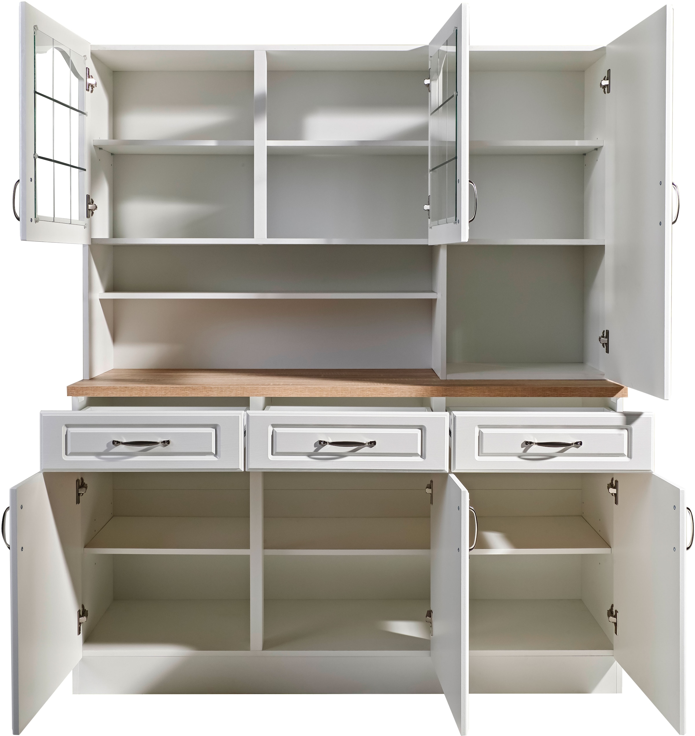 wiho Küchen Buffet de cuisine »Linz« 150 cm breit, in Landhaus-Optik