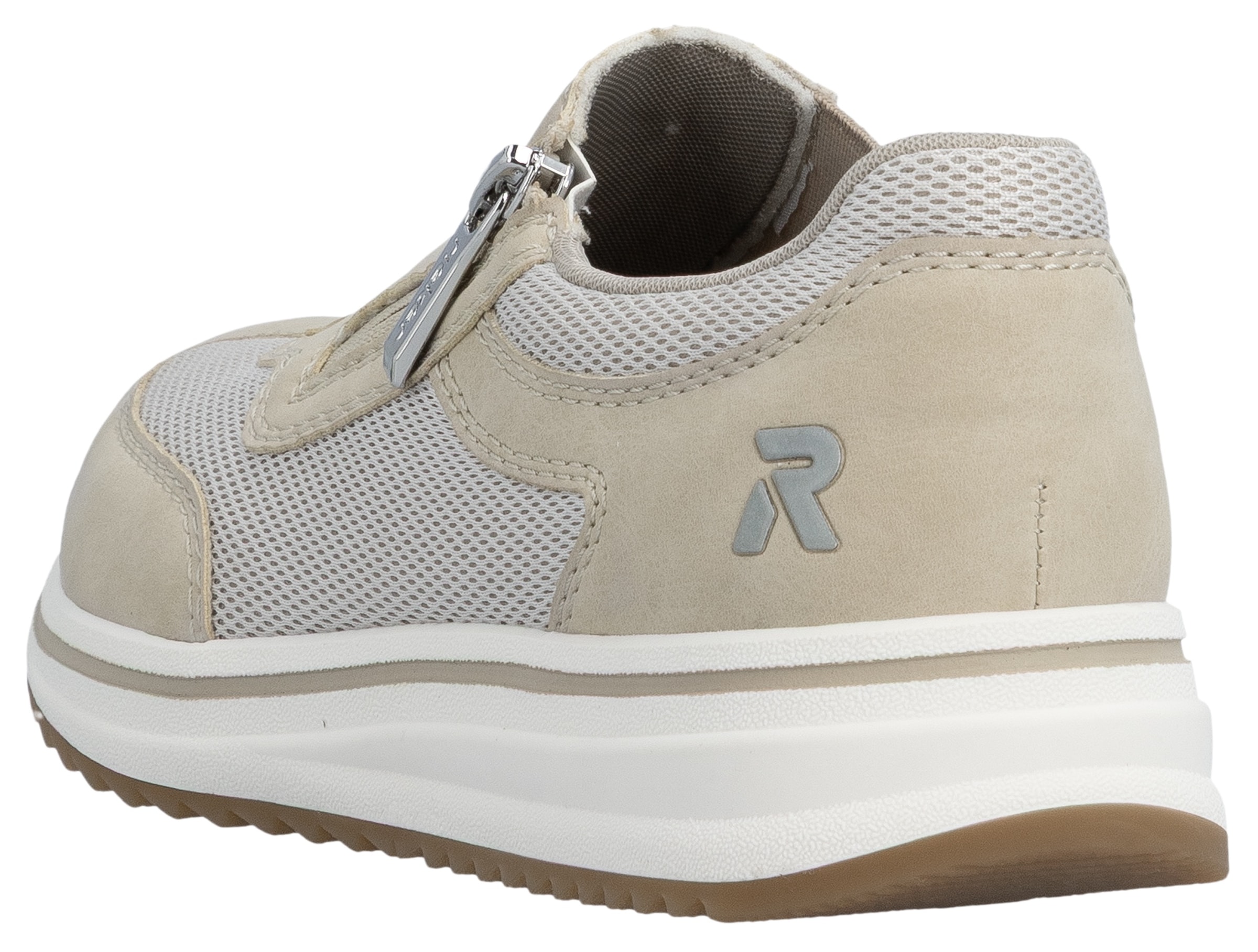Rieker Slipper  Sneaker à enfiler, chaussure basse, chaussure décontractée avec fermeture éclair
