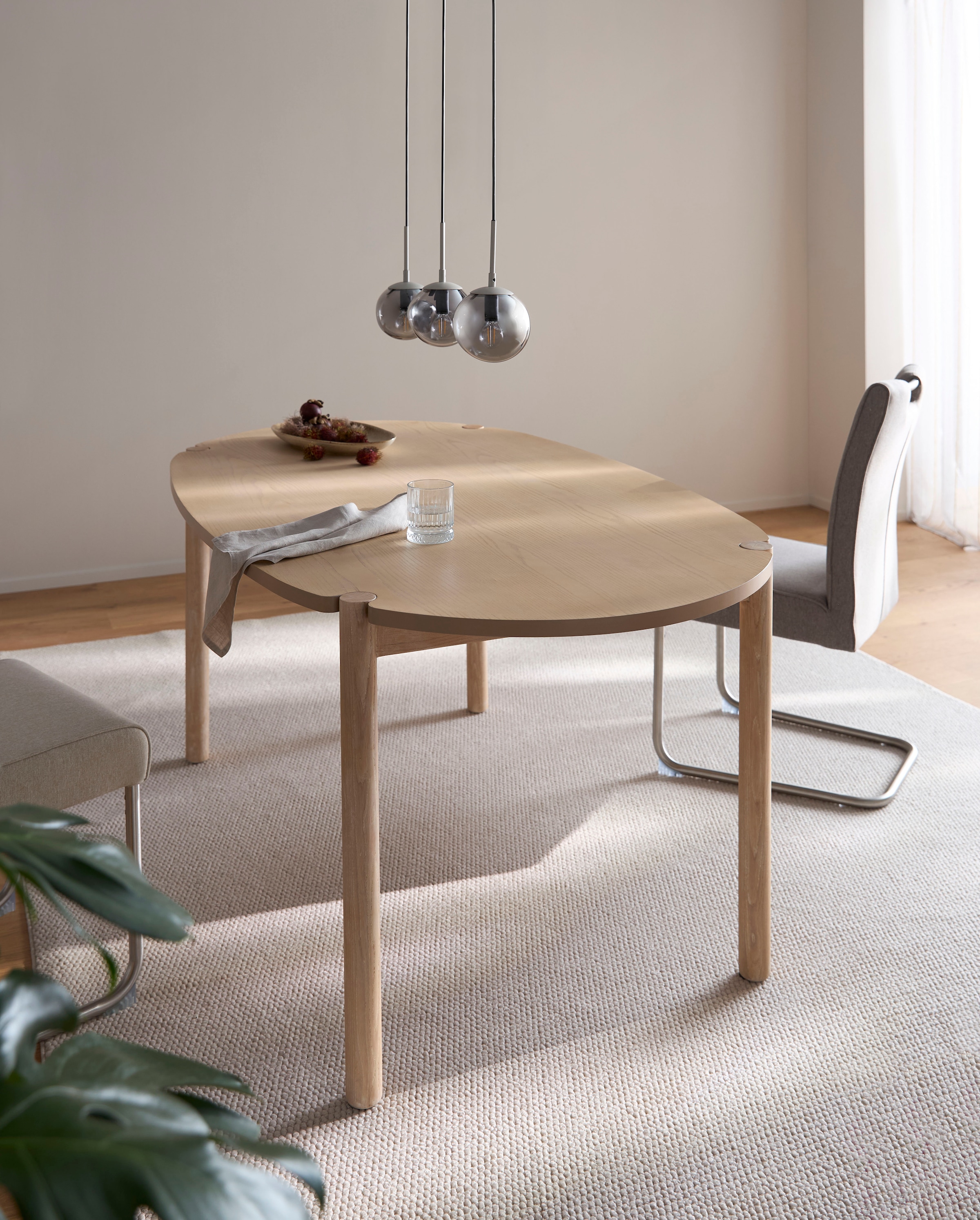 s.Oliver Tapis »Lenni« Rectangulaire 10 mm Höhe Uni-Farben, kurzflor, waschbar, Wohnzimmer, Schlafzimmer