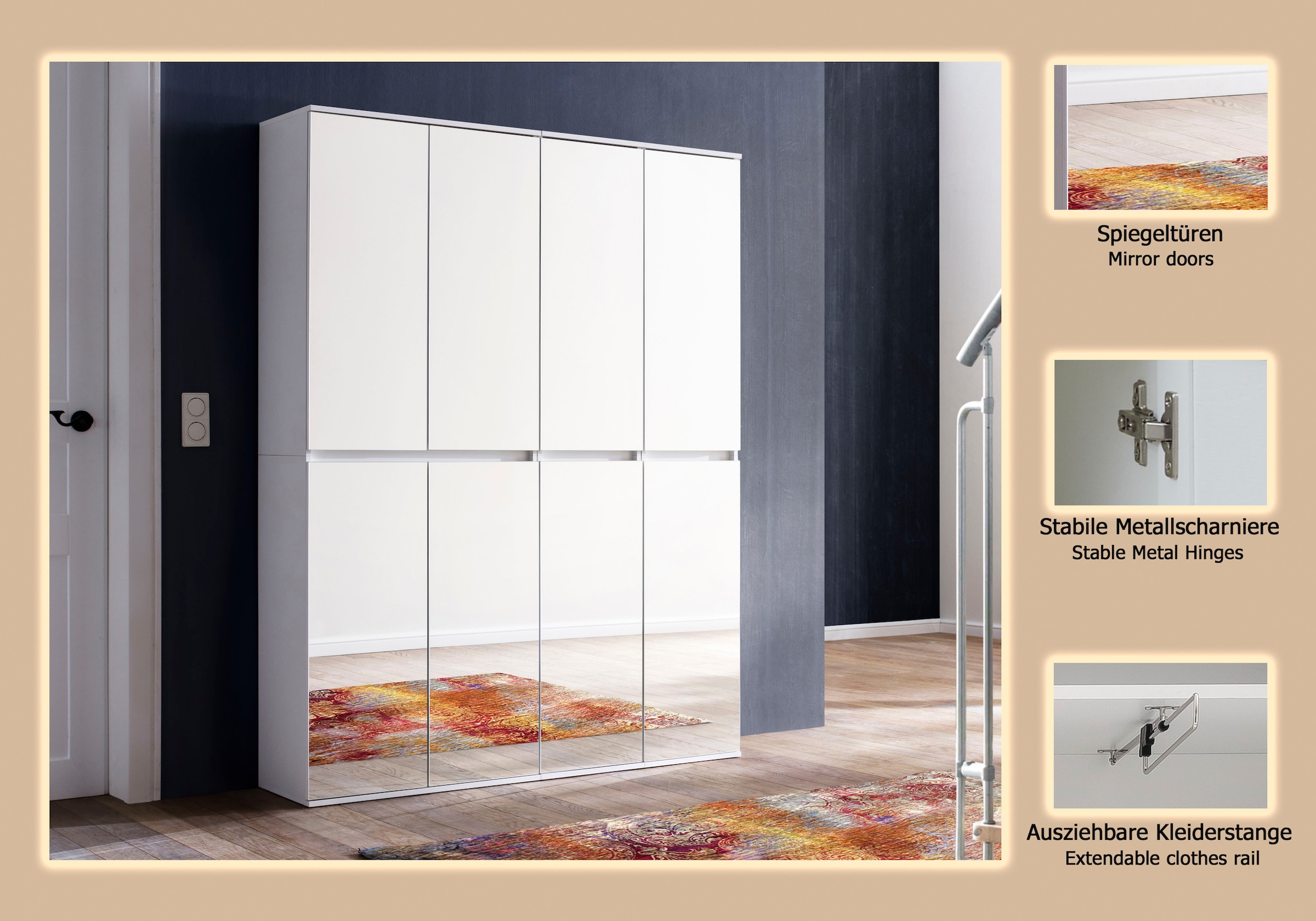 INOSIGN Garderoben-Set »Malcesine«