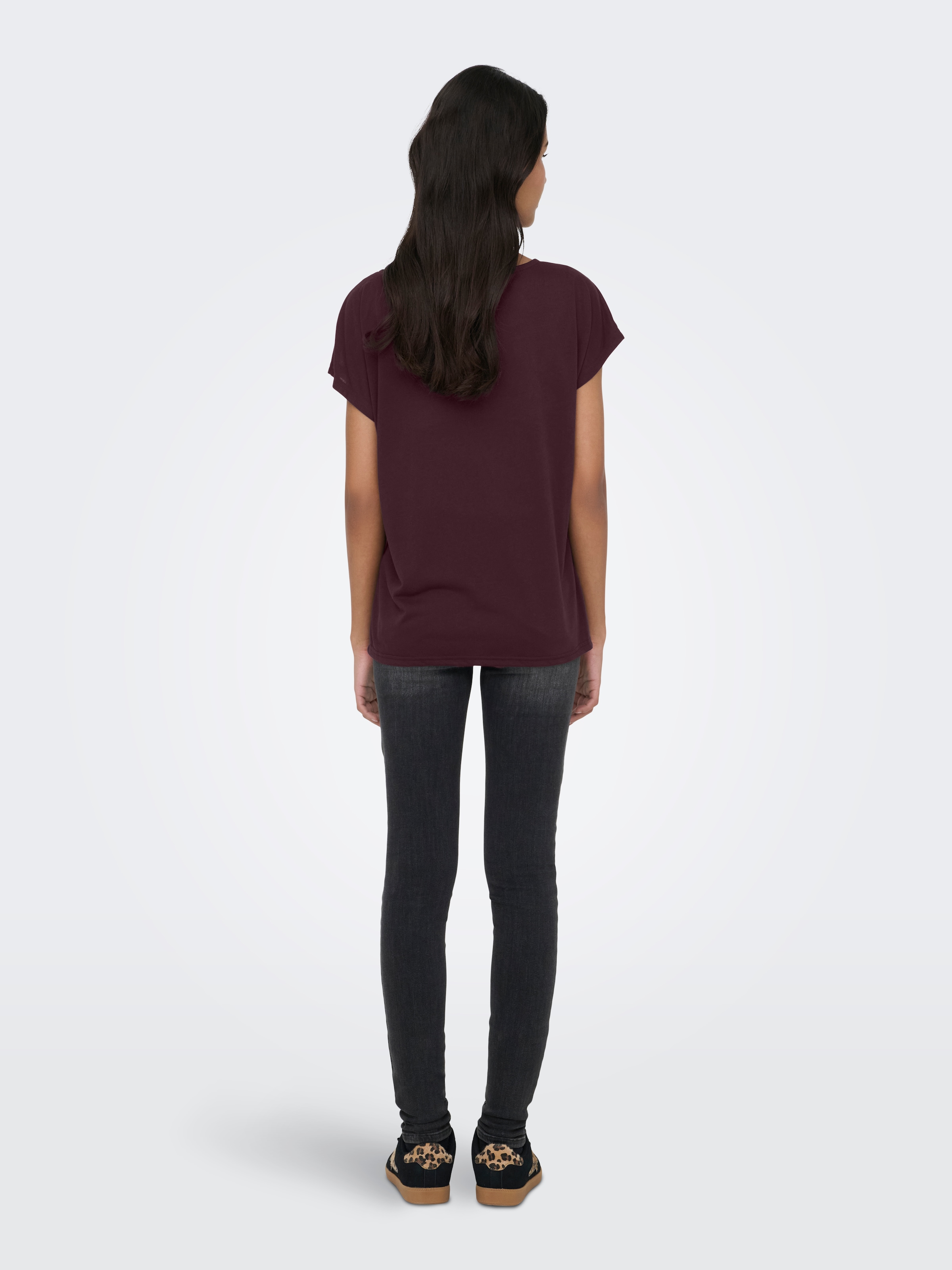 ONLY Chemise en dentelle »ONLWINNIE S/S TOP CS JRS« Polyester, regular fit