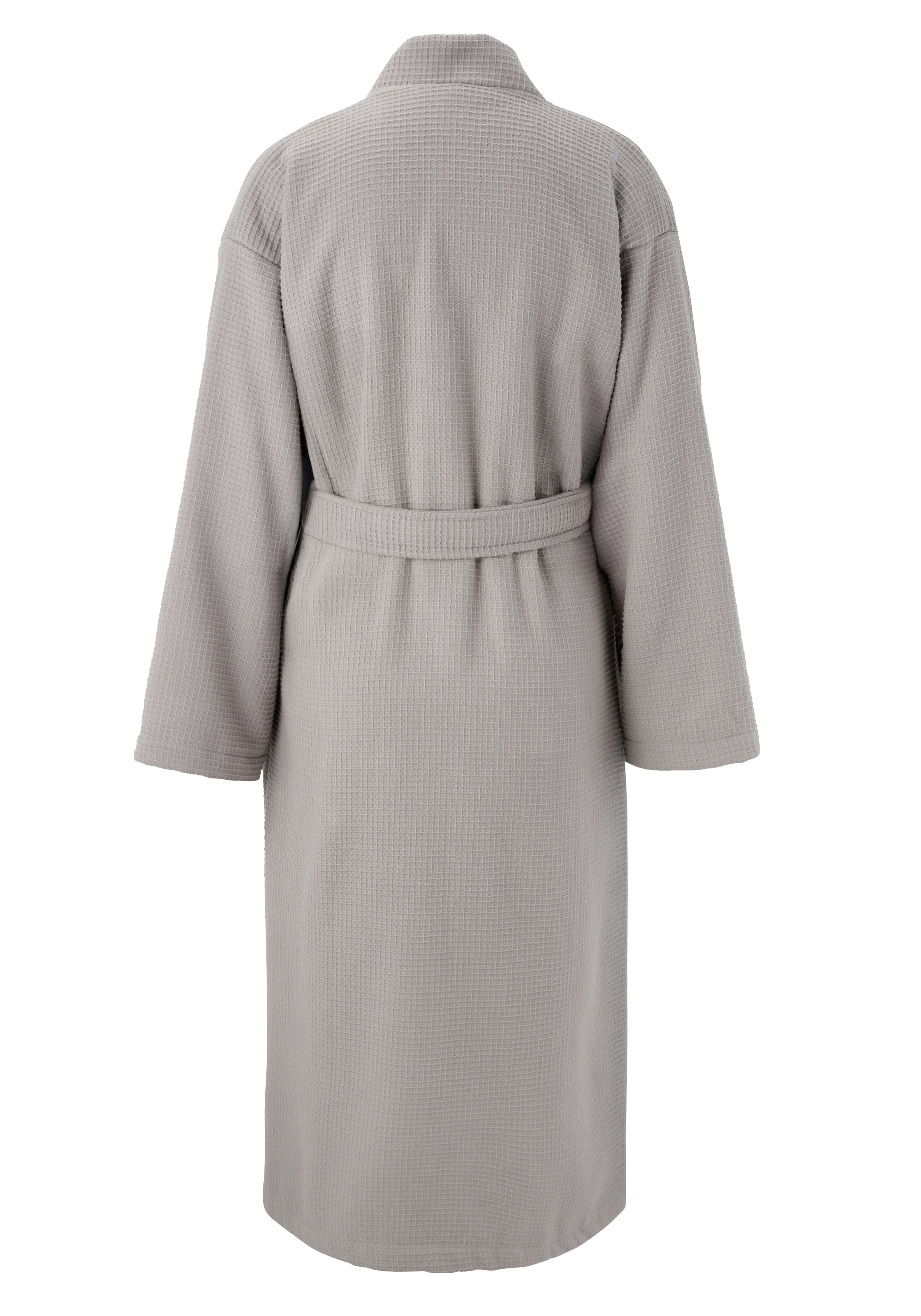 my home Unisex-Bademantel »Merida, Waffelpiqué, Premium Qualität, 500 g/m², Morgenmantel« 1 Stk. Hotelbademantel, dicke Qualität, S-2XL, auch ideal für Sauna & Spa