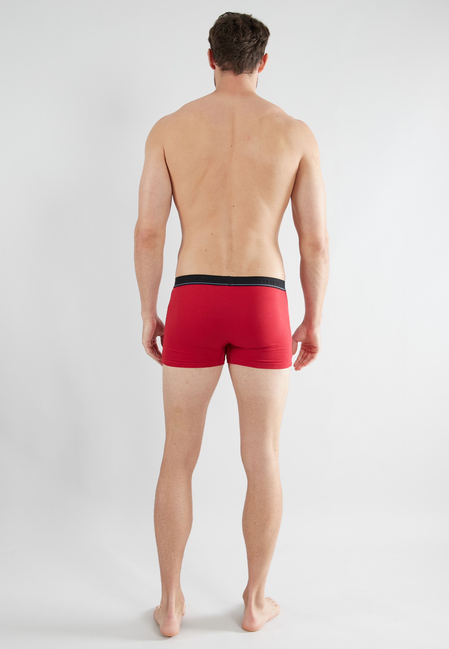 bugatti Boxer »Rom« weich, basic, eng, atmungsaktiv, breiter Bund, Baumwollmix