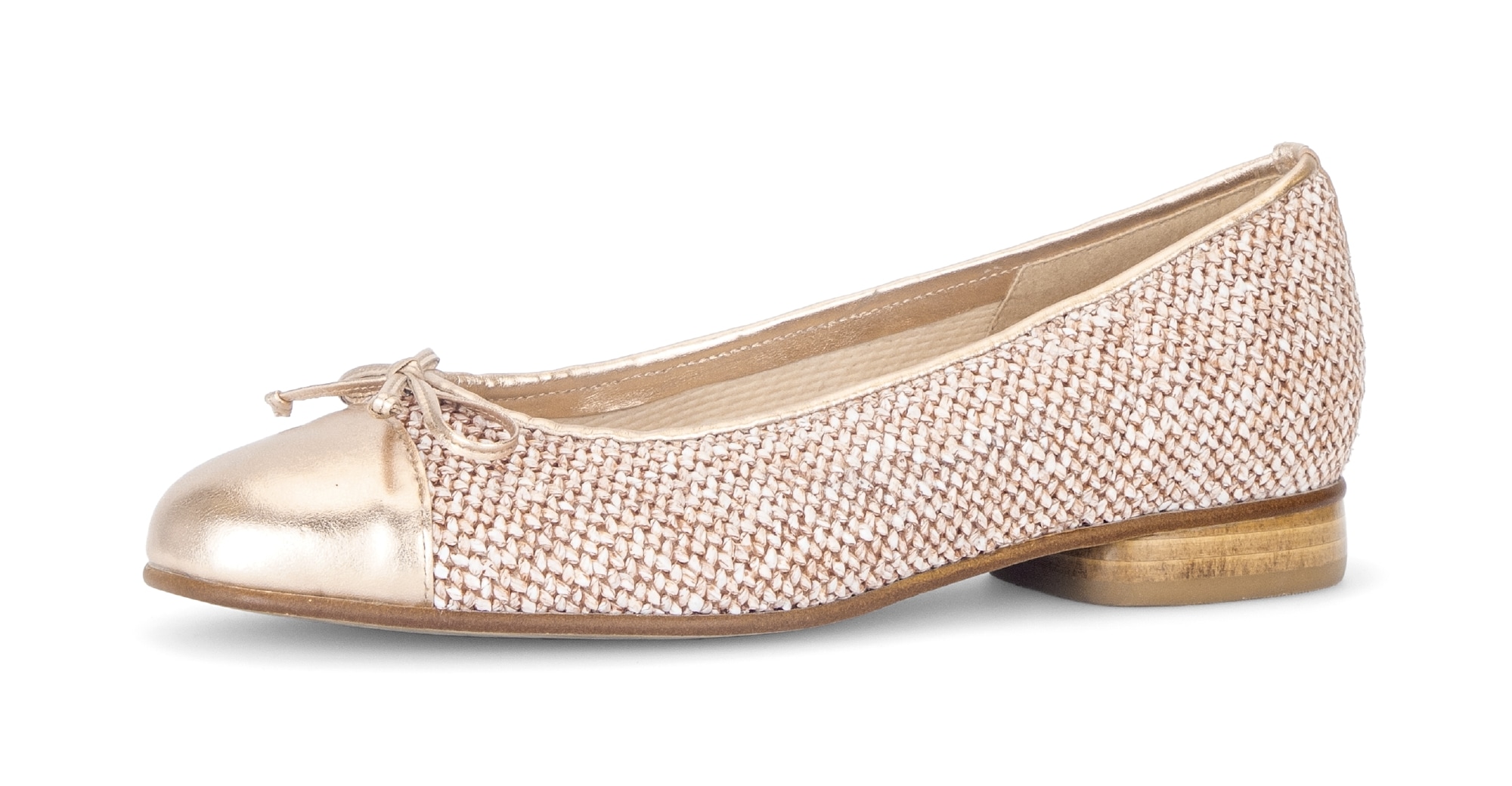 Gabor Ballerina  Blockabsatz, Businessschuh, Schupfschuh in runder Form