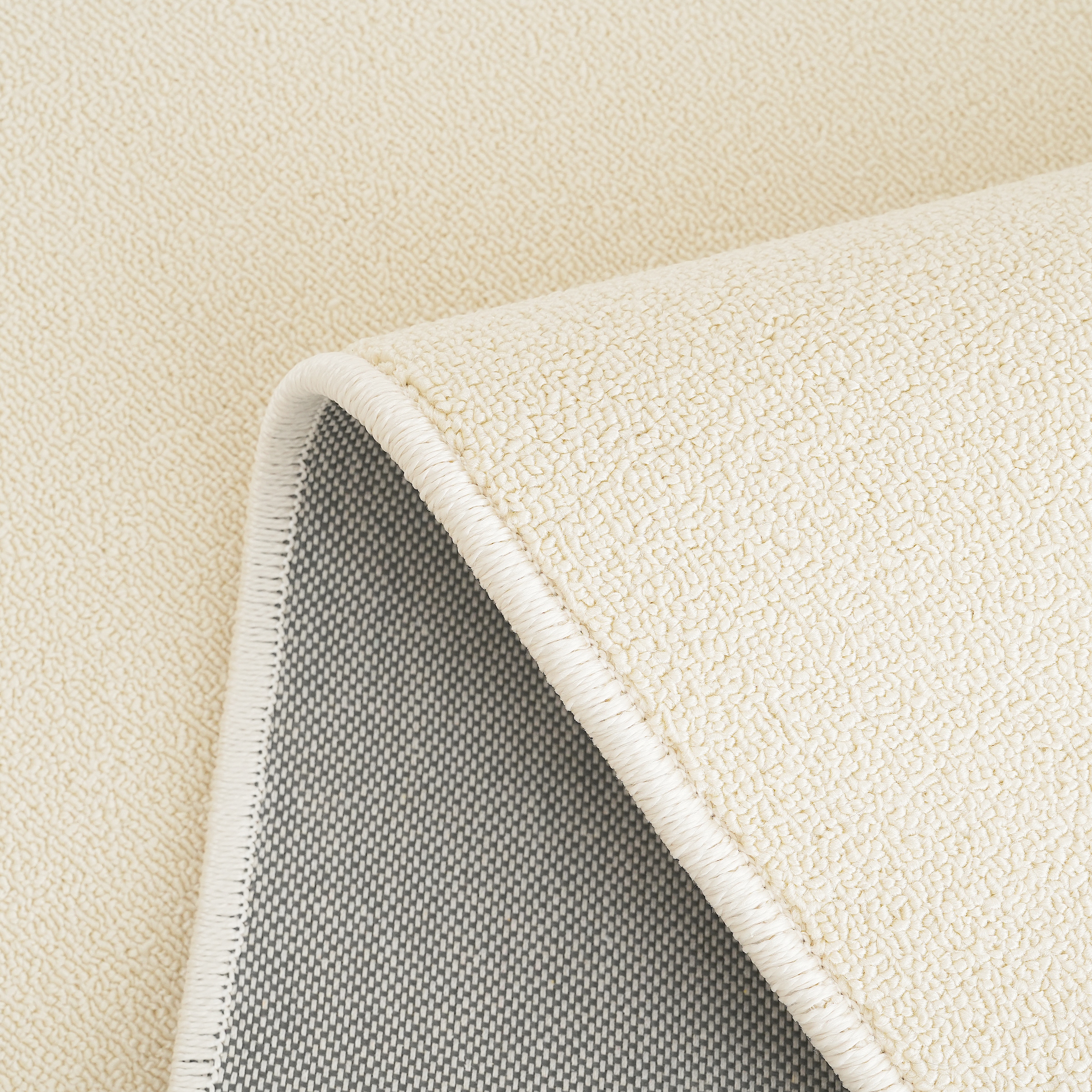 GOODproduct Teppich »Jola, Uni-Farben, besonders dichte Qualität, Boho« rechteckig 10 mm Höhe Wohnzimmer, Schlafzimmer, Flur, Kinderzimmer, wasserabweisend