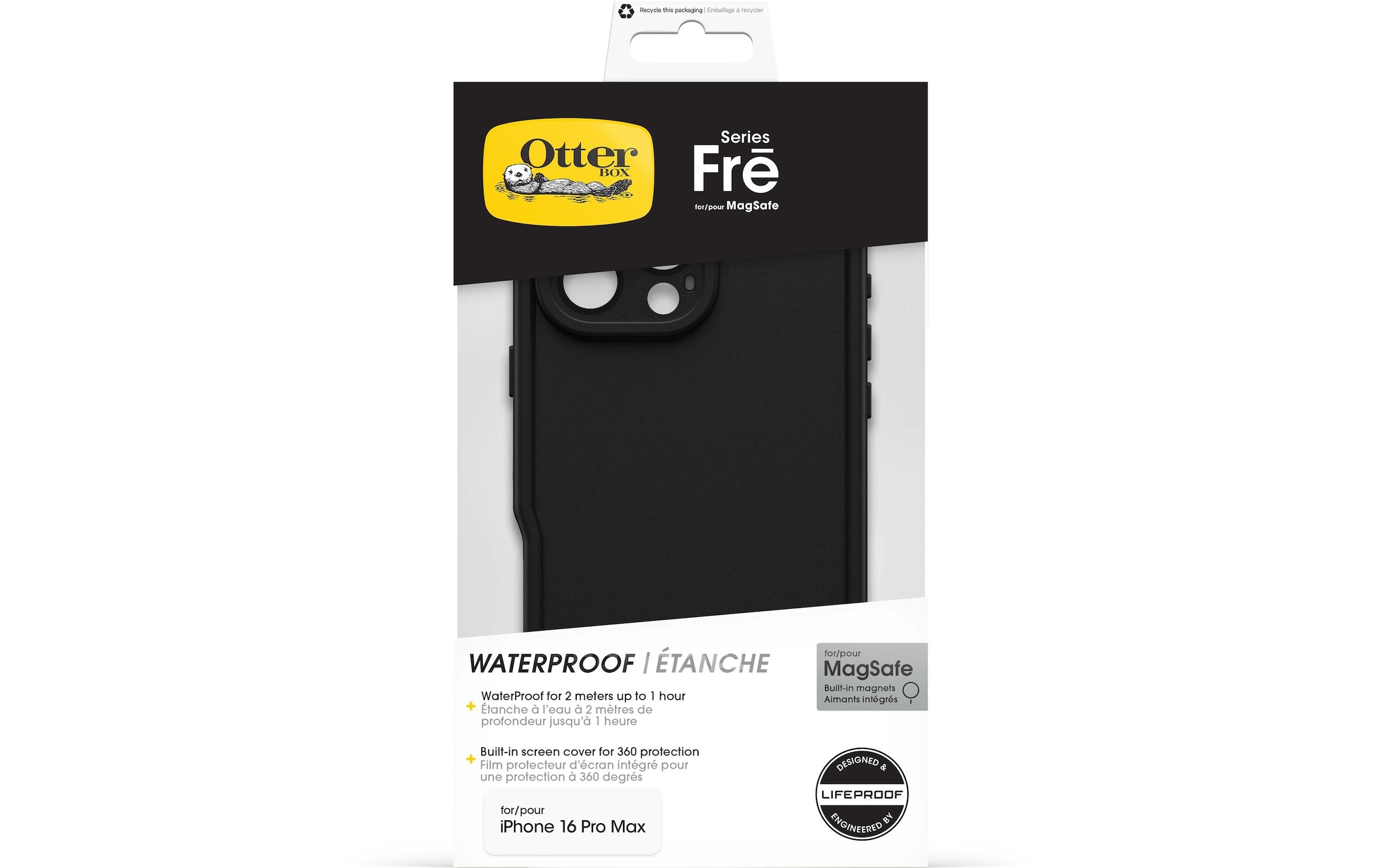 Otterbox Étui pour smartphone »Back Cover Fre iPhone 16 Pro Max«