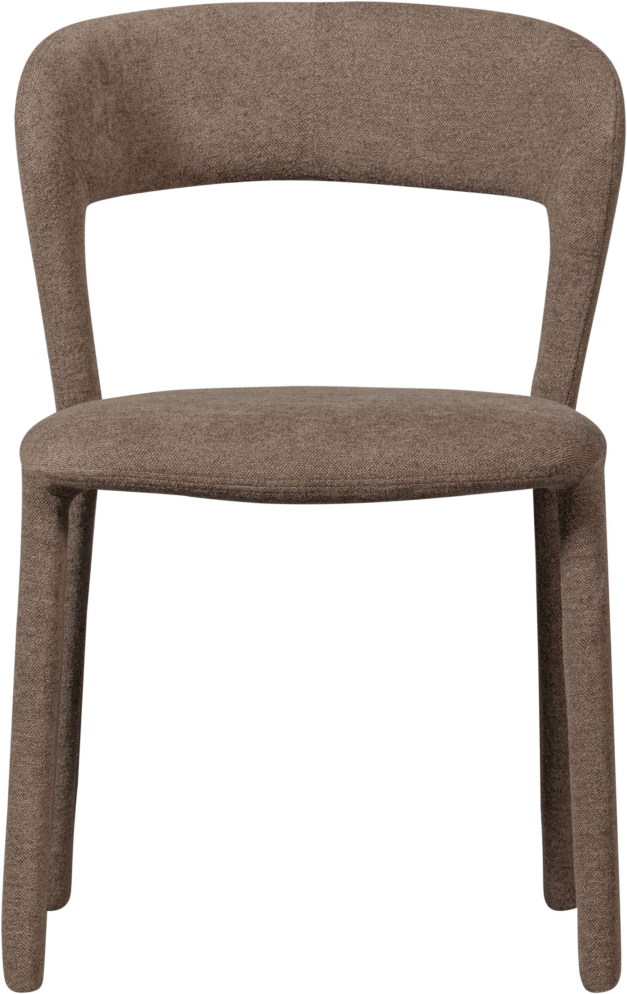 WOOOD Esszimmerstuhl »Noble mit Bezug und vollgepolstertem Gestell B 51 x T 56 x H 76 cm« (Set) 2 Stk.(Set, 2 St) Webstoff, Tragkraft 120 kg, Hohe Verschleissfestigkeit