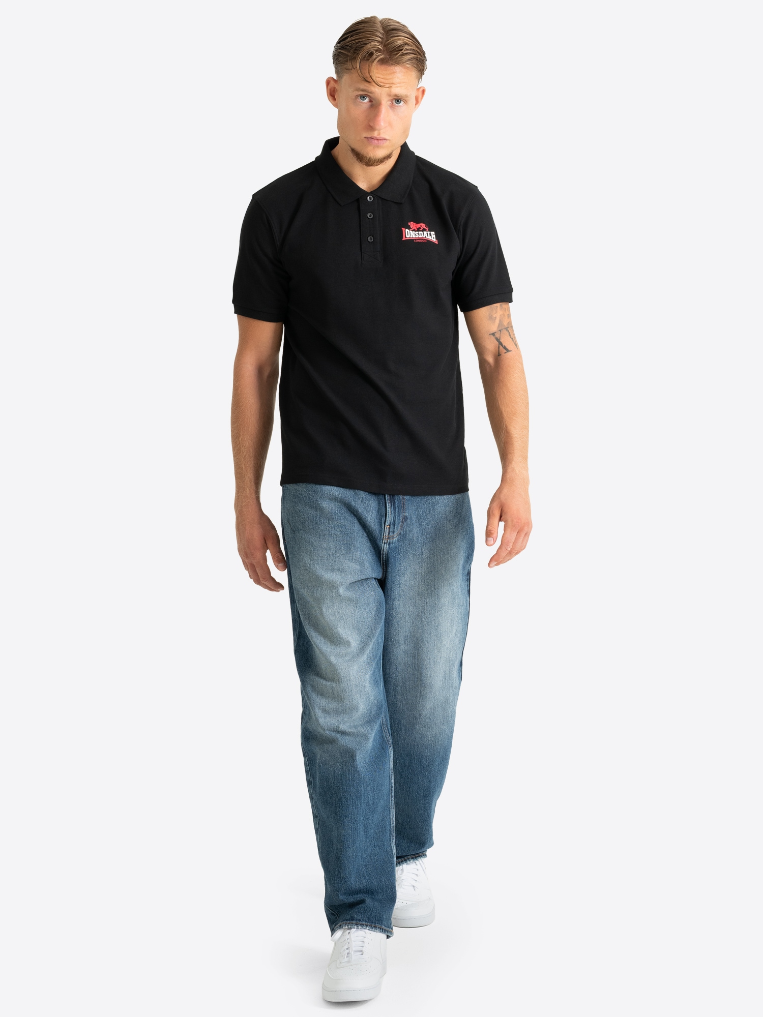 Lonsdale T-Shirt »WHISTON« 2 2er-Pack, mit Rundhalsausschnitt, Kurzarm, aus Baumwolle