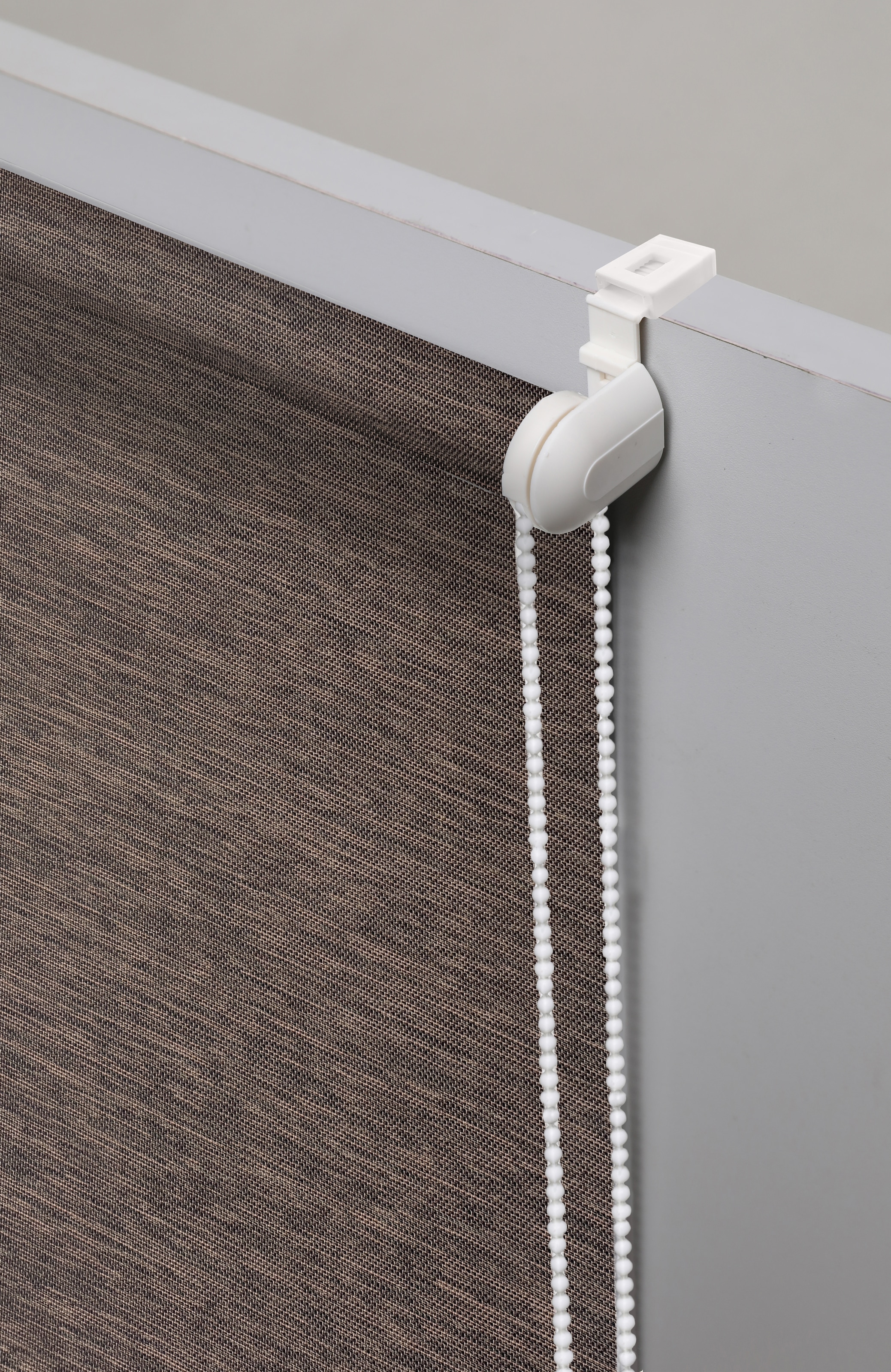 GOODproduct Rollo »RILLEY« Lichtschutz Sichtschutz | Verdunkelung ohne Bohren freihängend Seitenzugrollo, Rollo in eleganter Gewebestruktur - NEUHEIT!