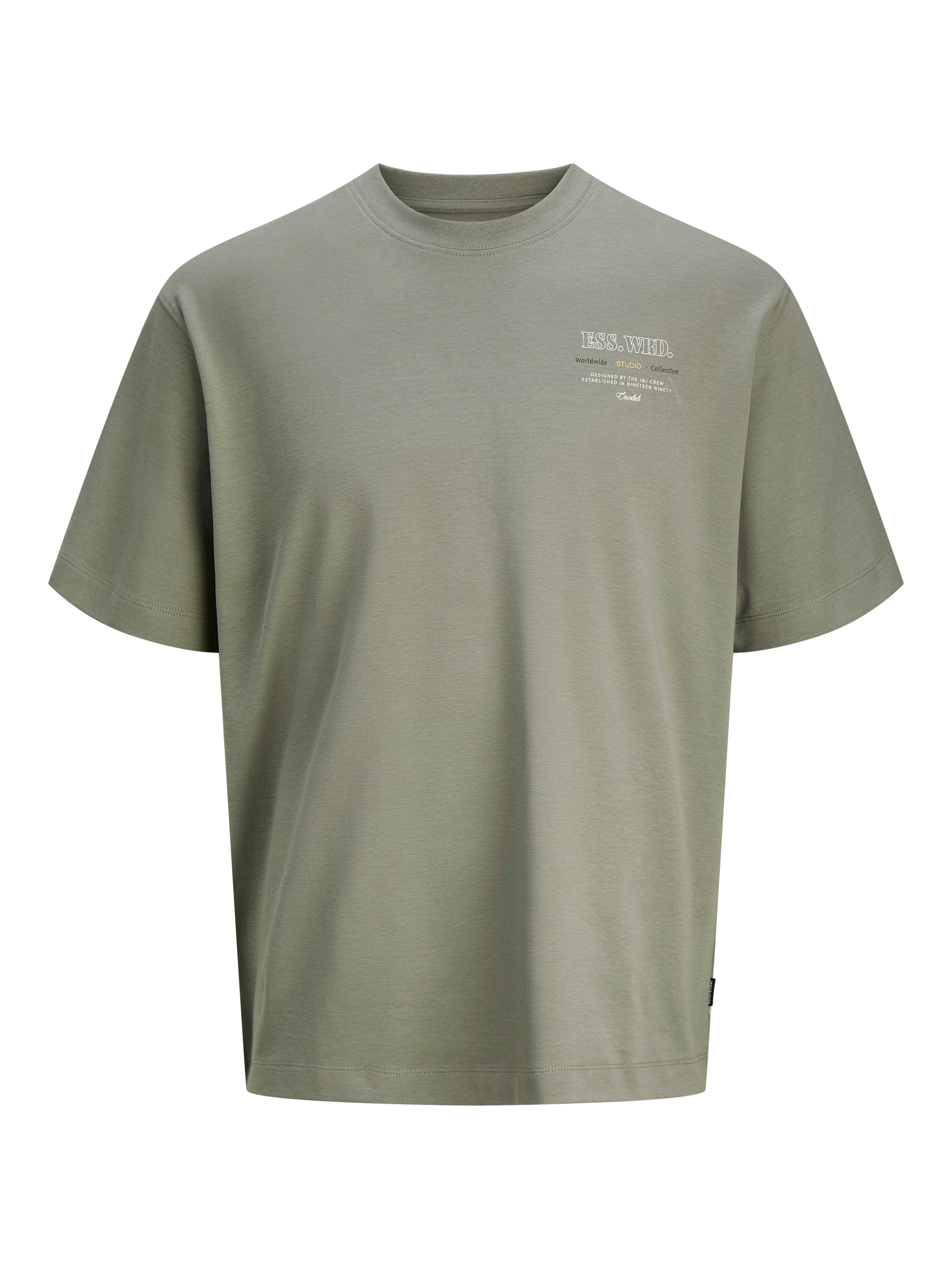 Jack & Jones PlusSize T-Shirt »JJEURBAN EDGE STUDIO TEE SS SN PLS« mit Logobranding