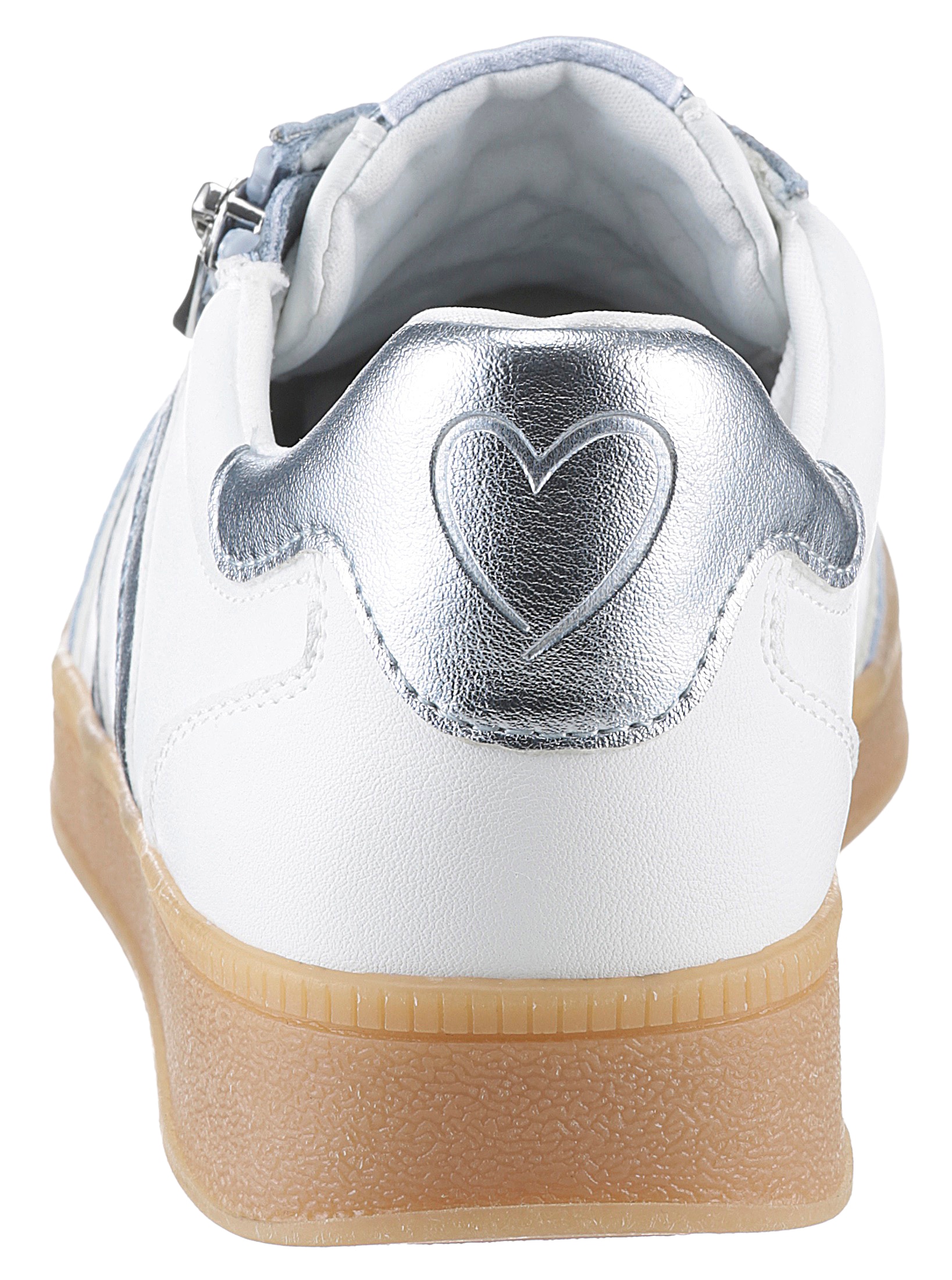 MARCO TOZZI Baskets à plateforme  , Freizeitschuh, Halbschuh, Schnürschuh mit Kontrastbesatz