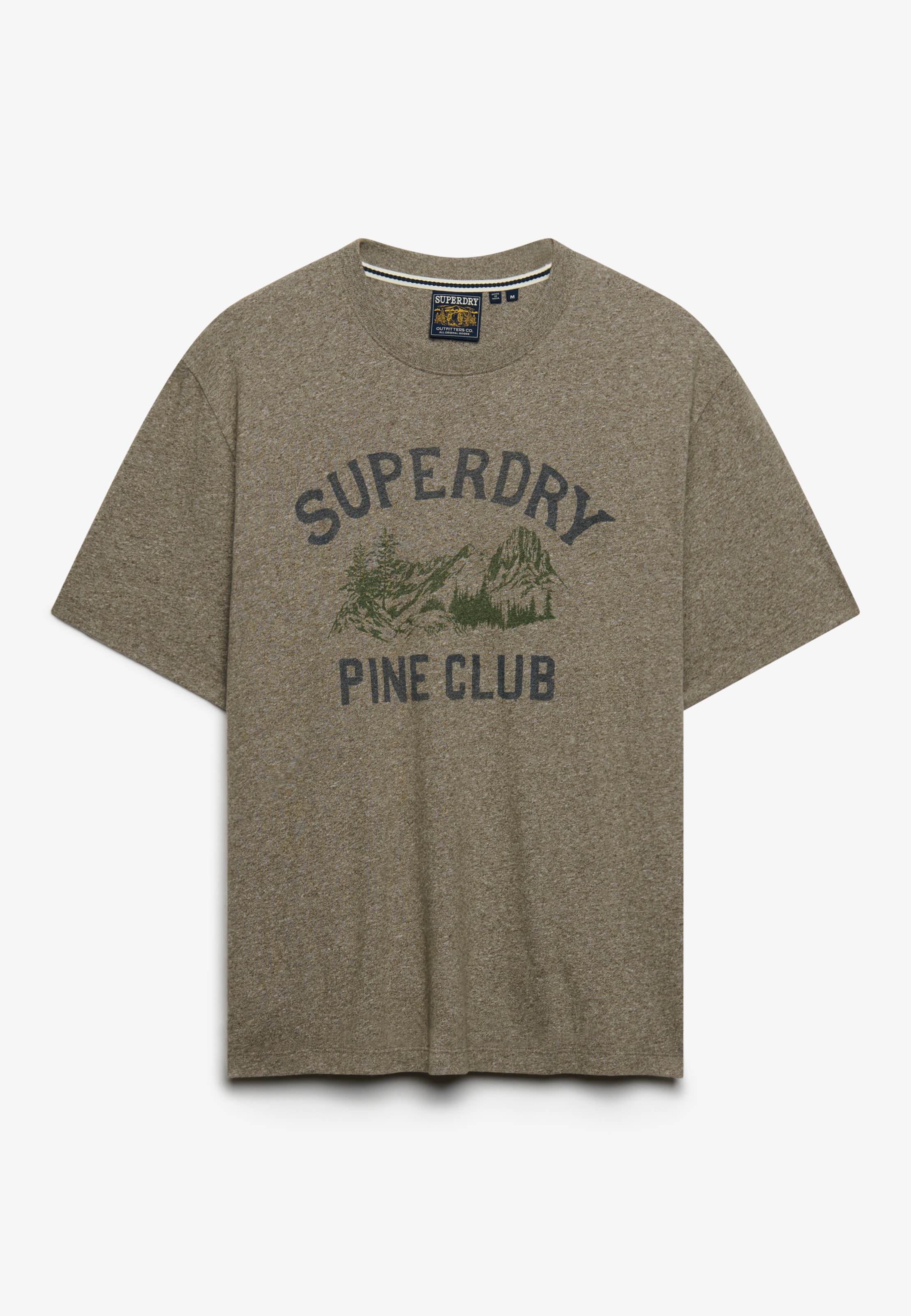 Superdry Shirt à col rond »WILD FRONTIER RLXD TEE« Baumwolle, loose fit