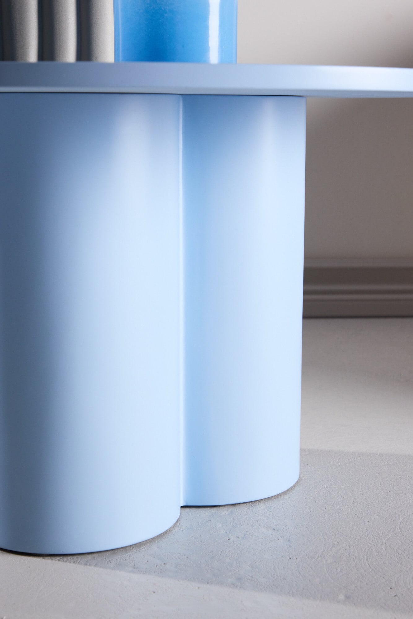 Venture Home Table basse »Olivia, runder Couchtisch, modern & elegant, Ø 80 cm« table basse, MDF, ronde, forme douce, sophistiquée, claire