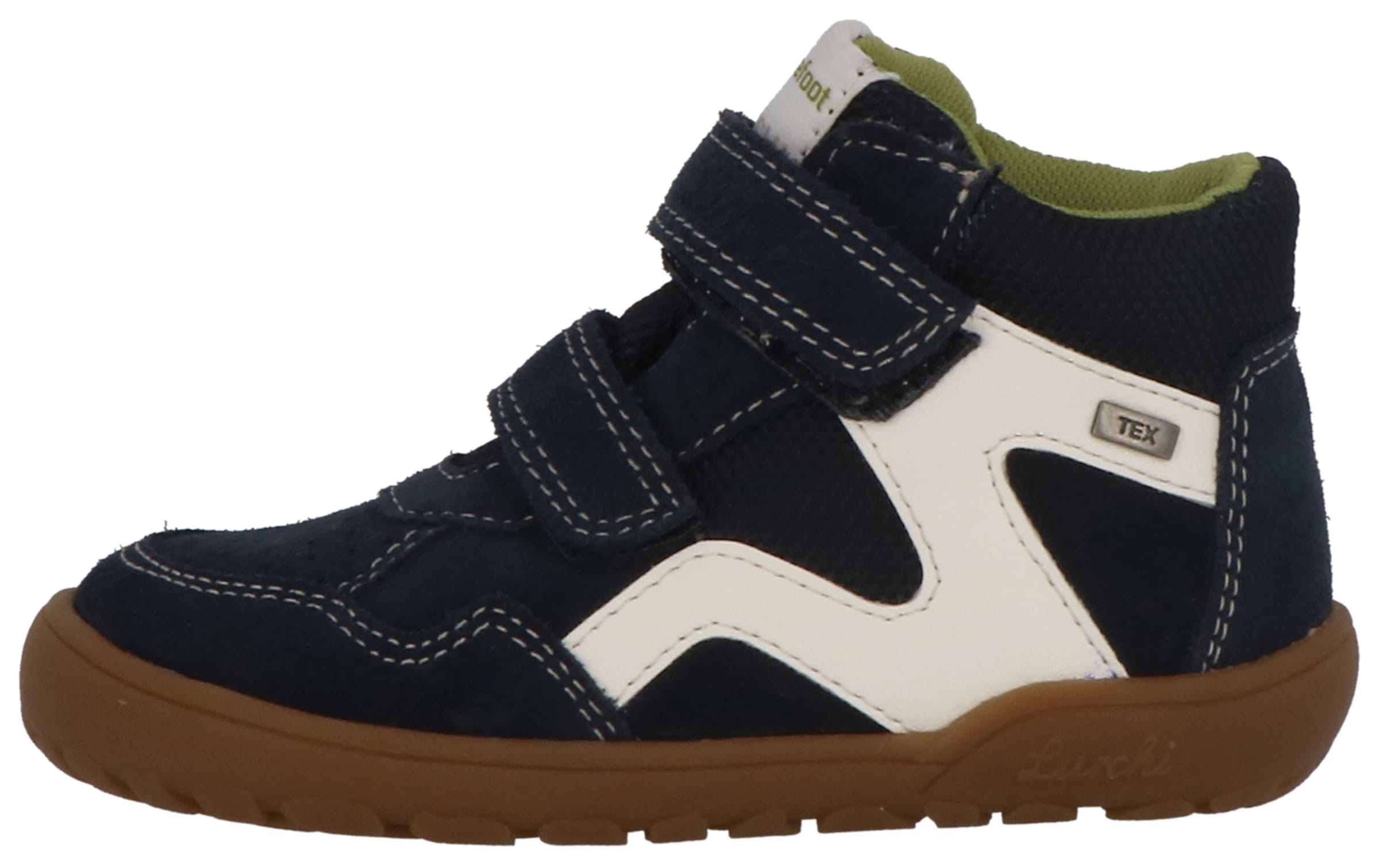 Lurchi Chaussures pieds nus »Jarven Barefoot-TEX«  bottes à velcro avec TEX, gabarit de taille à télécharger