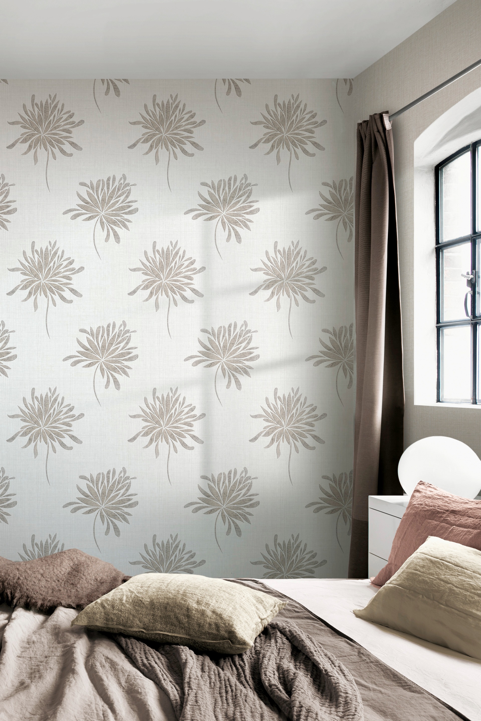 Rasch Papier peint intissé »Andy Wand« floral | floral | métallique texturée bonne résistance à la lumière, très résistante au lavage
