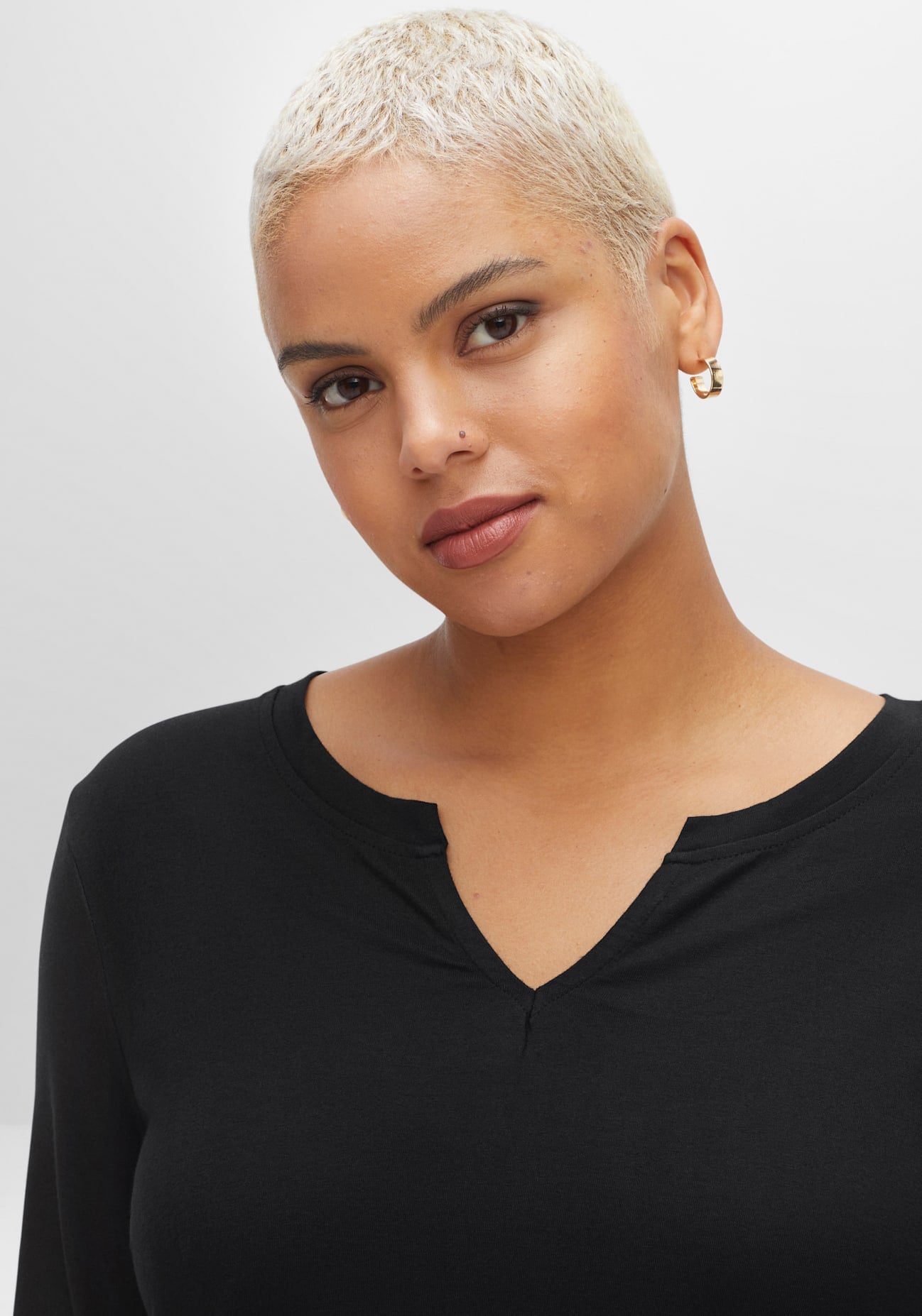 Sheego 3/4-Arm-Shirt »3/4-Arm-Shirt« 1 Stk. tlg.