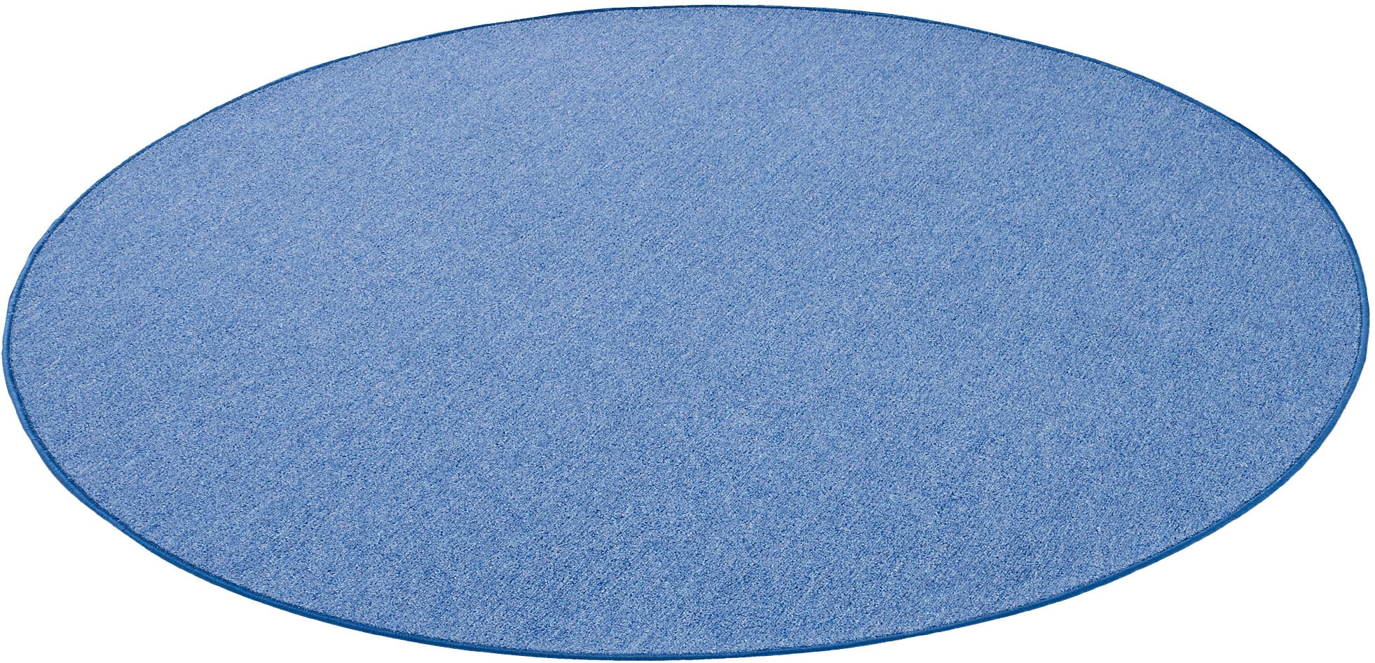 GOODproduct Teppich »Fortis, Schlinge, Made in Netherlands« rund 5 mm Höhe Uni Farben, gekettelt, strapazierfähig, Wohnzimmer