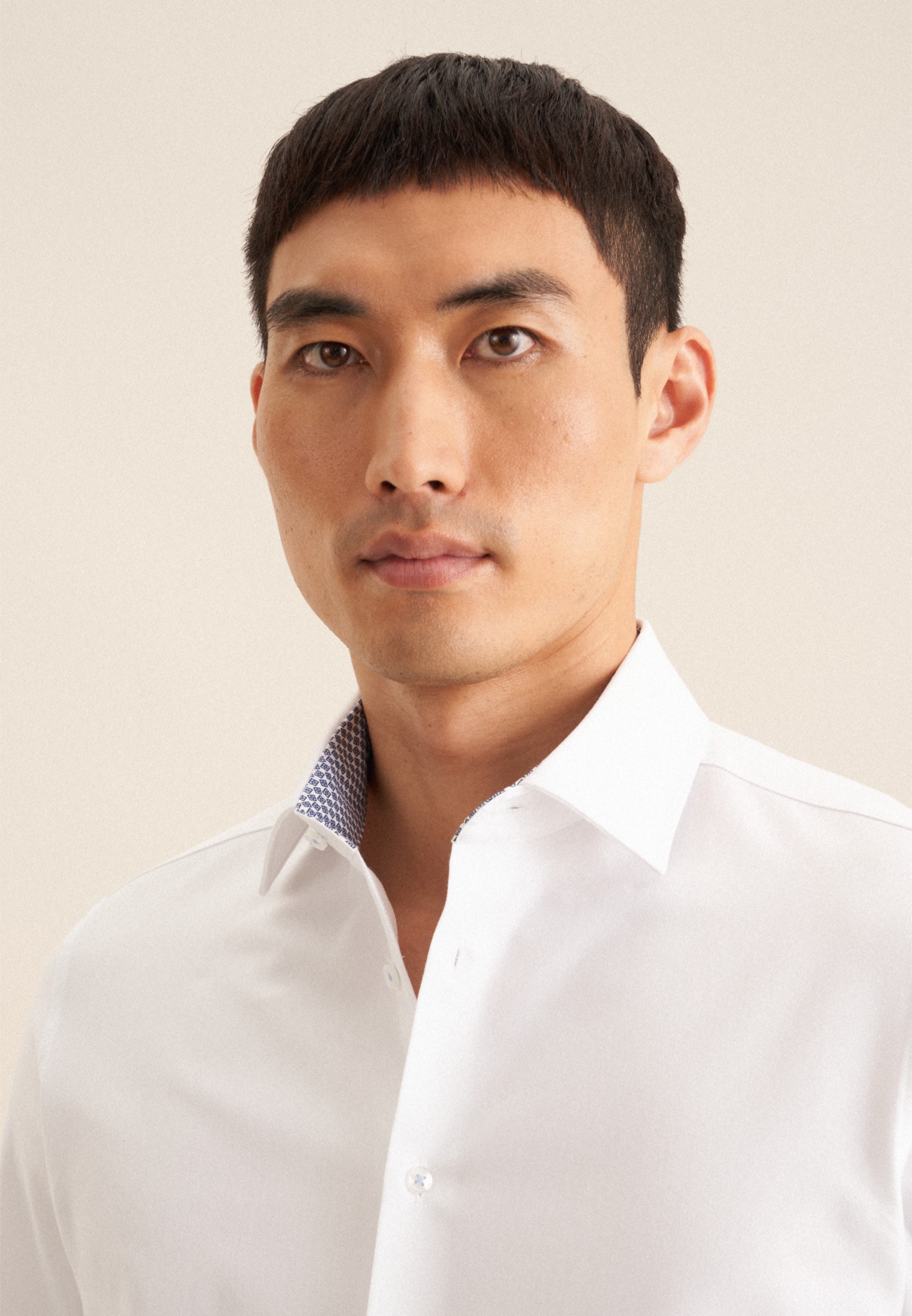 seidensticker Businesshemd »Slim«, Slim 1/1 Kentkragen Uni
