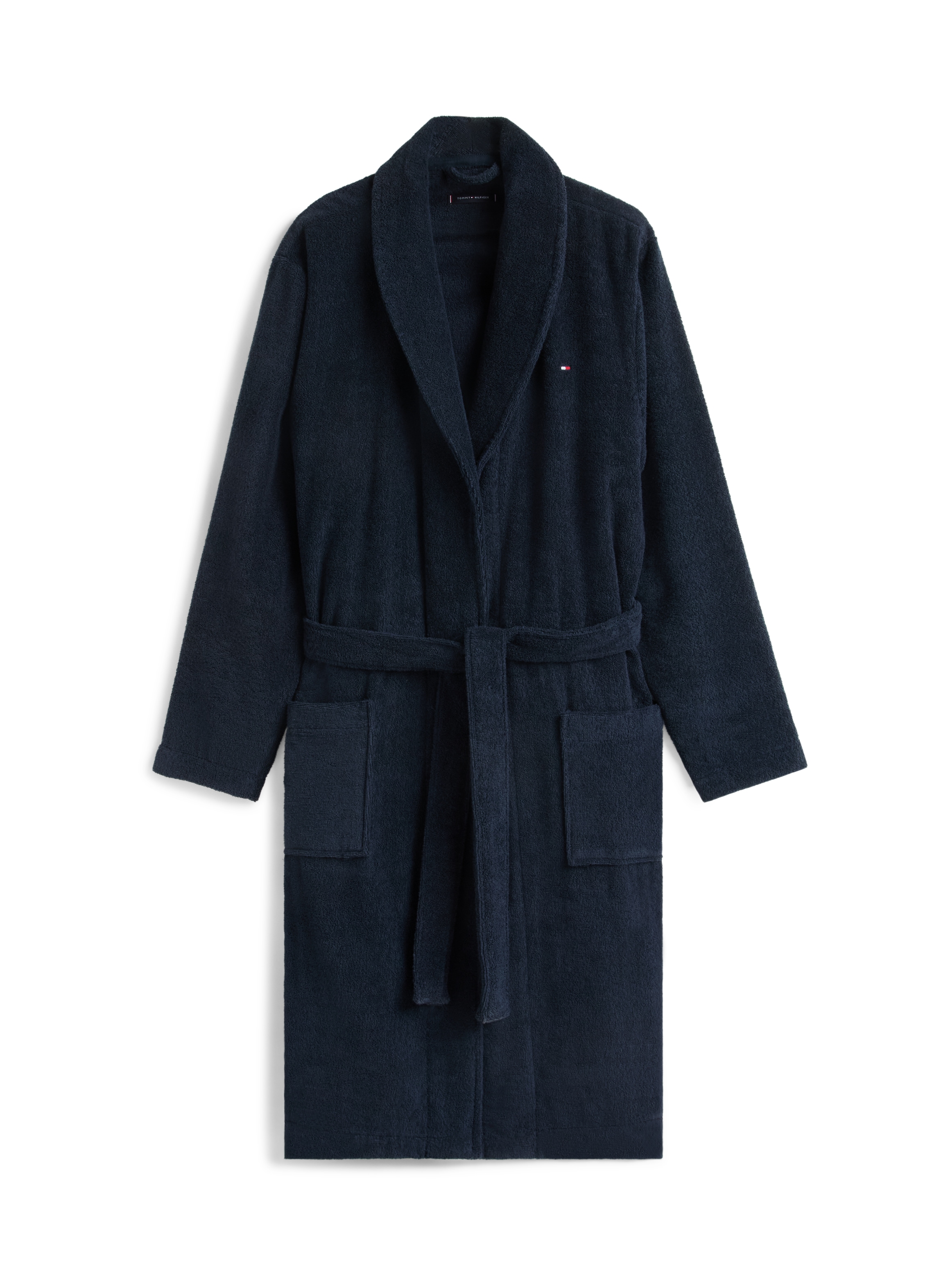 Tommy Hilfiger Underwear Peignoir de bain Ensemble, 2 cuis avec poches appliquées