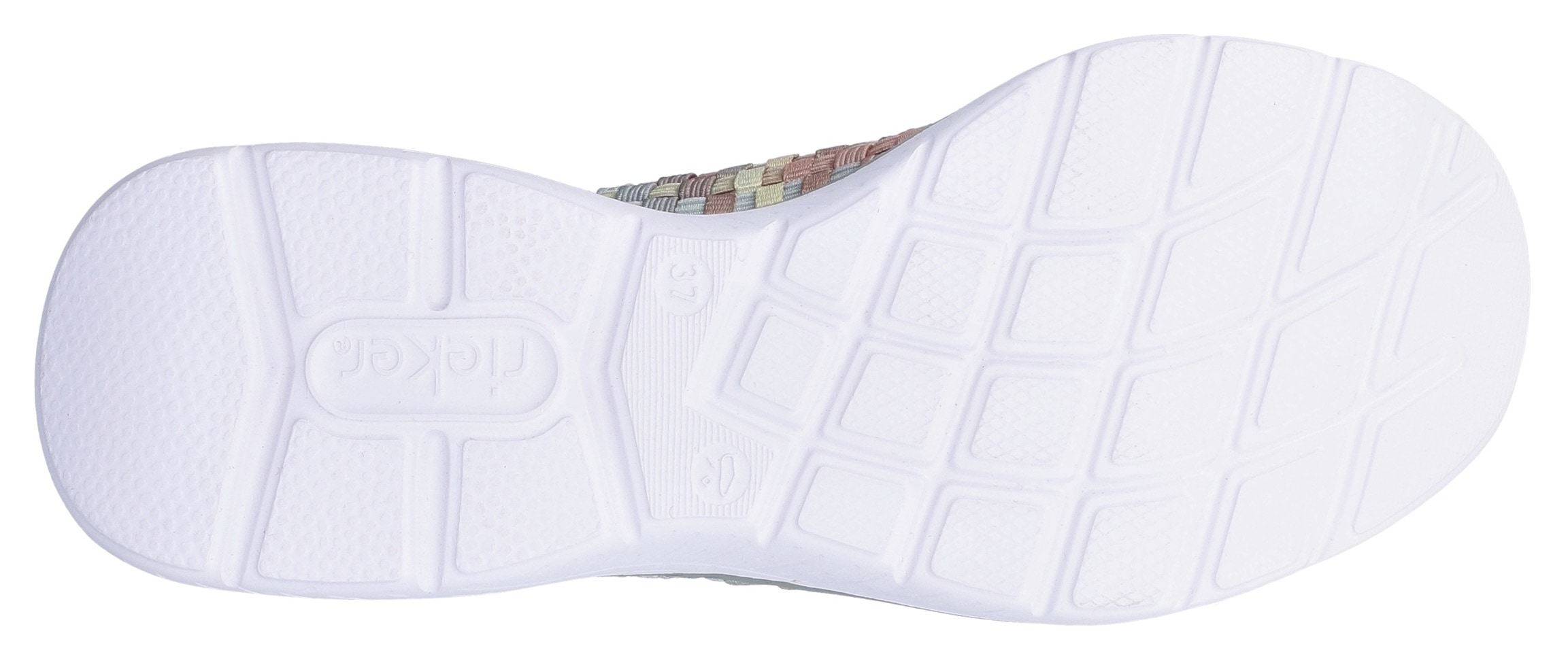 Rieker Ballerines à lanières  Slipper, chaussure à enfiler avec semelle intérieure MemoSoft