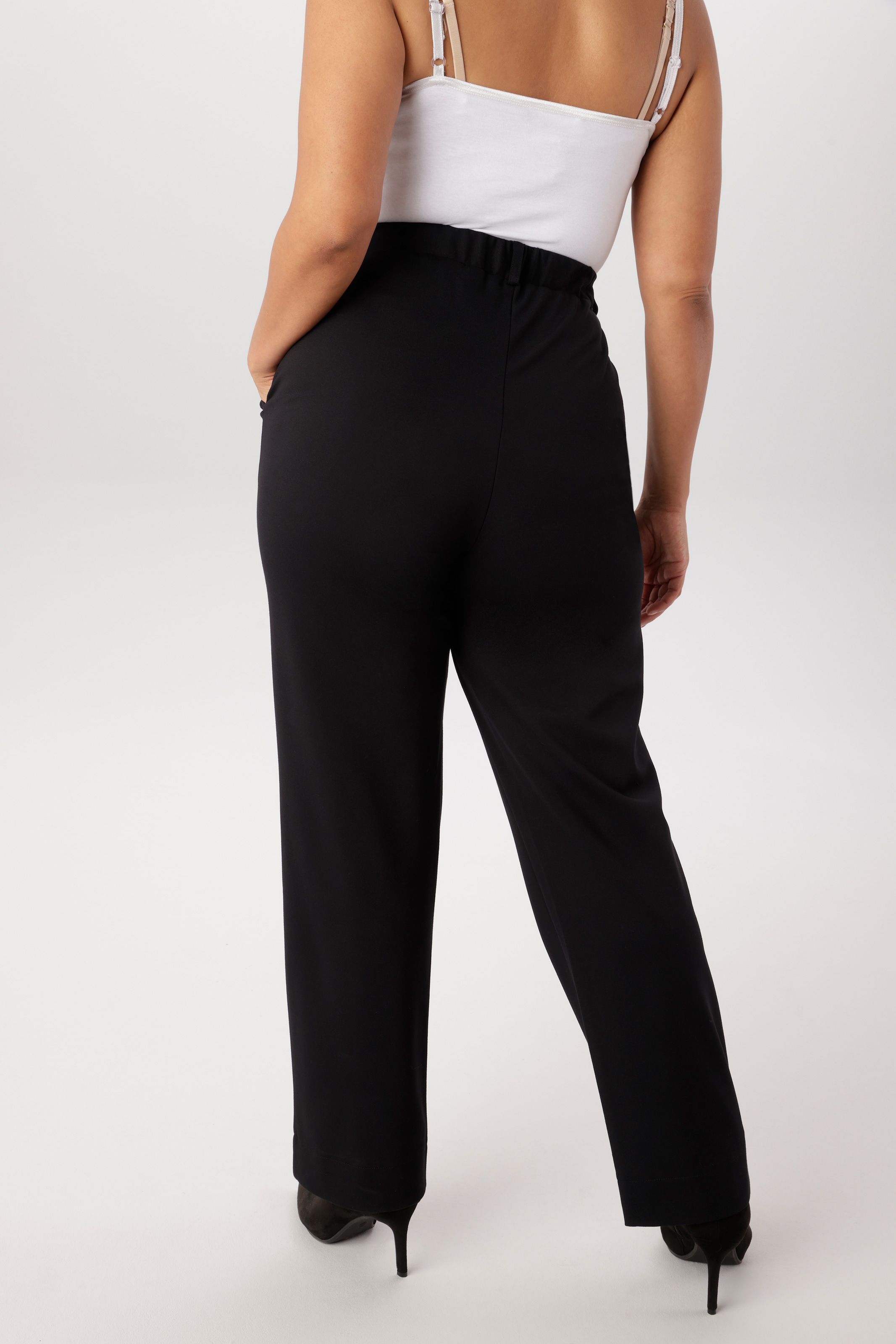 Aniston PLUS Pantalon en jersey  en qualité élastique noble