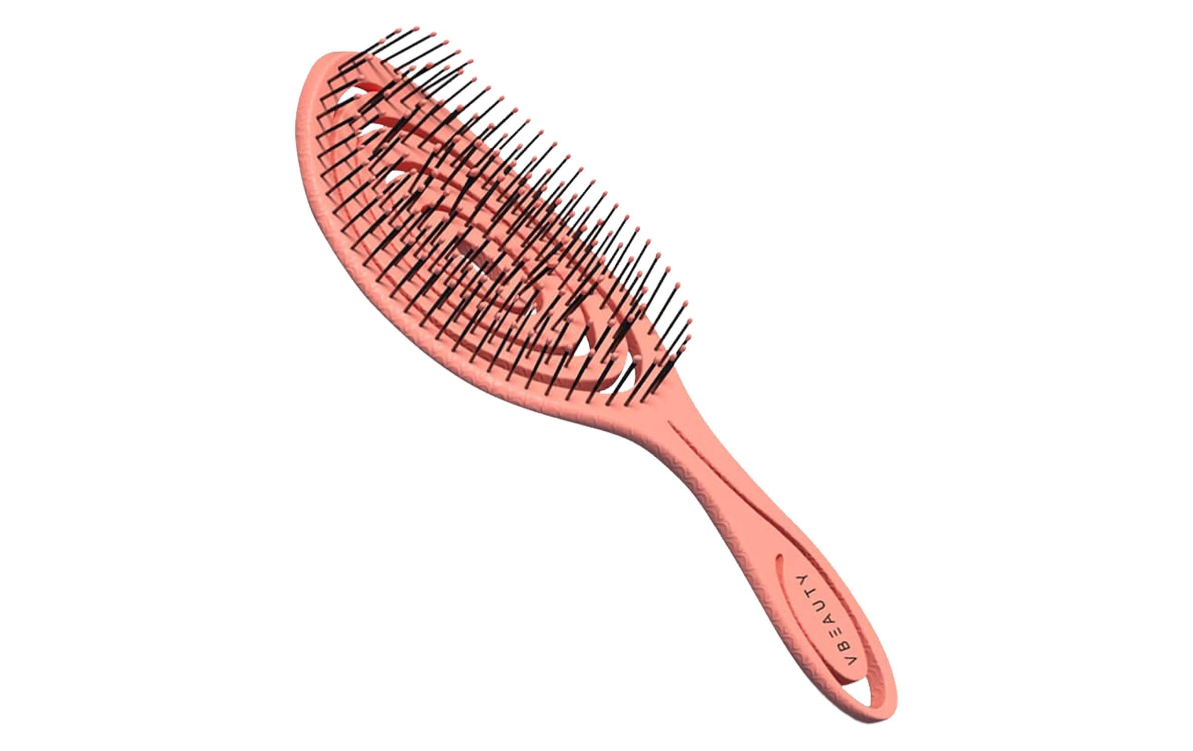   Brosse à cheveux »VBEAUTY Bio Detangler aus Bio-Stroh Koralle«