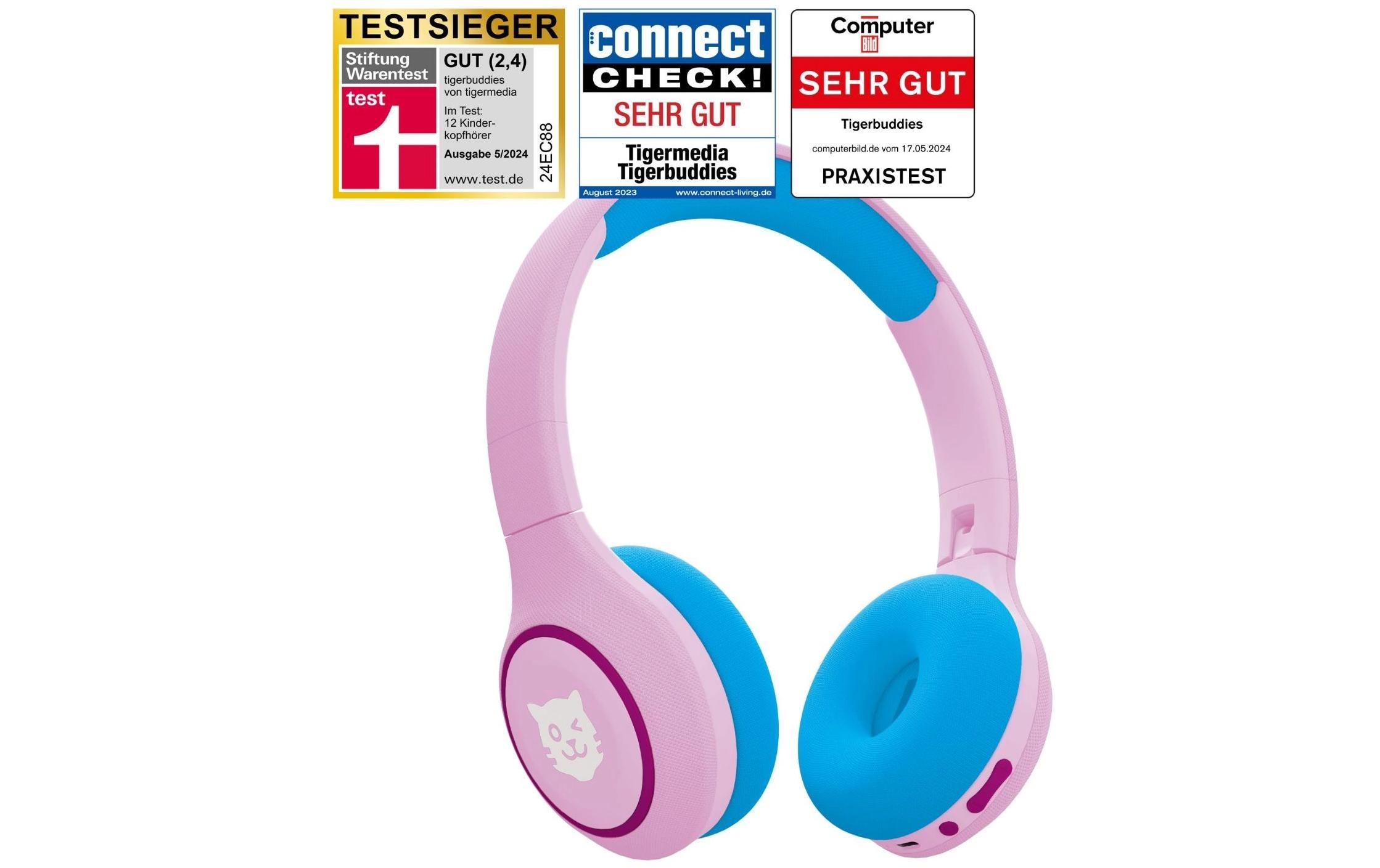 TigerMedia Bluetooth-Kopfhörer »Tigerbuddies«