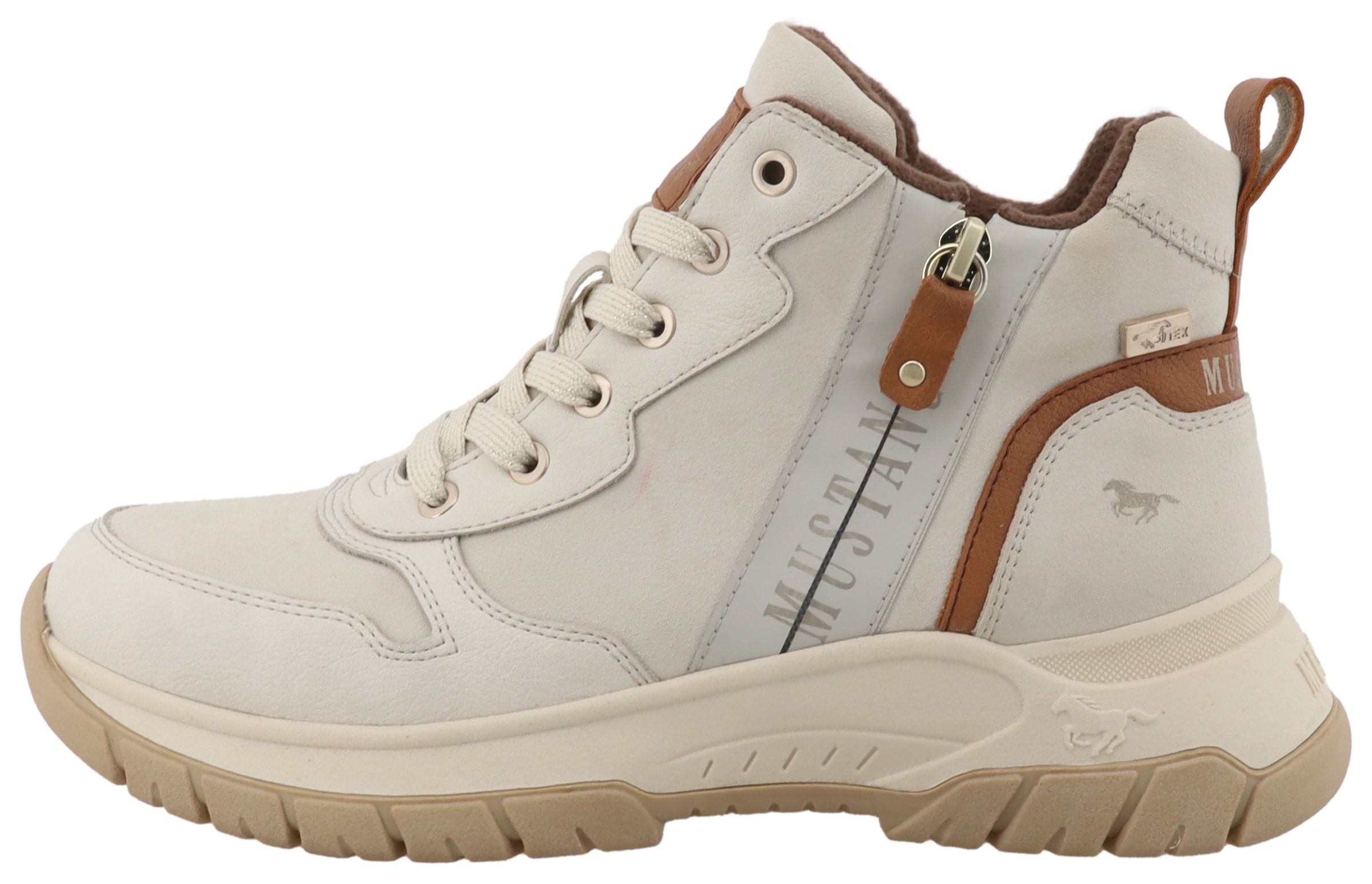 Mustang Shoes Bottes d'hiver »Raissa«  boots à lacets, boots de trekking avec membrane TEX