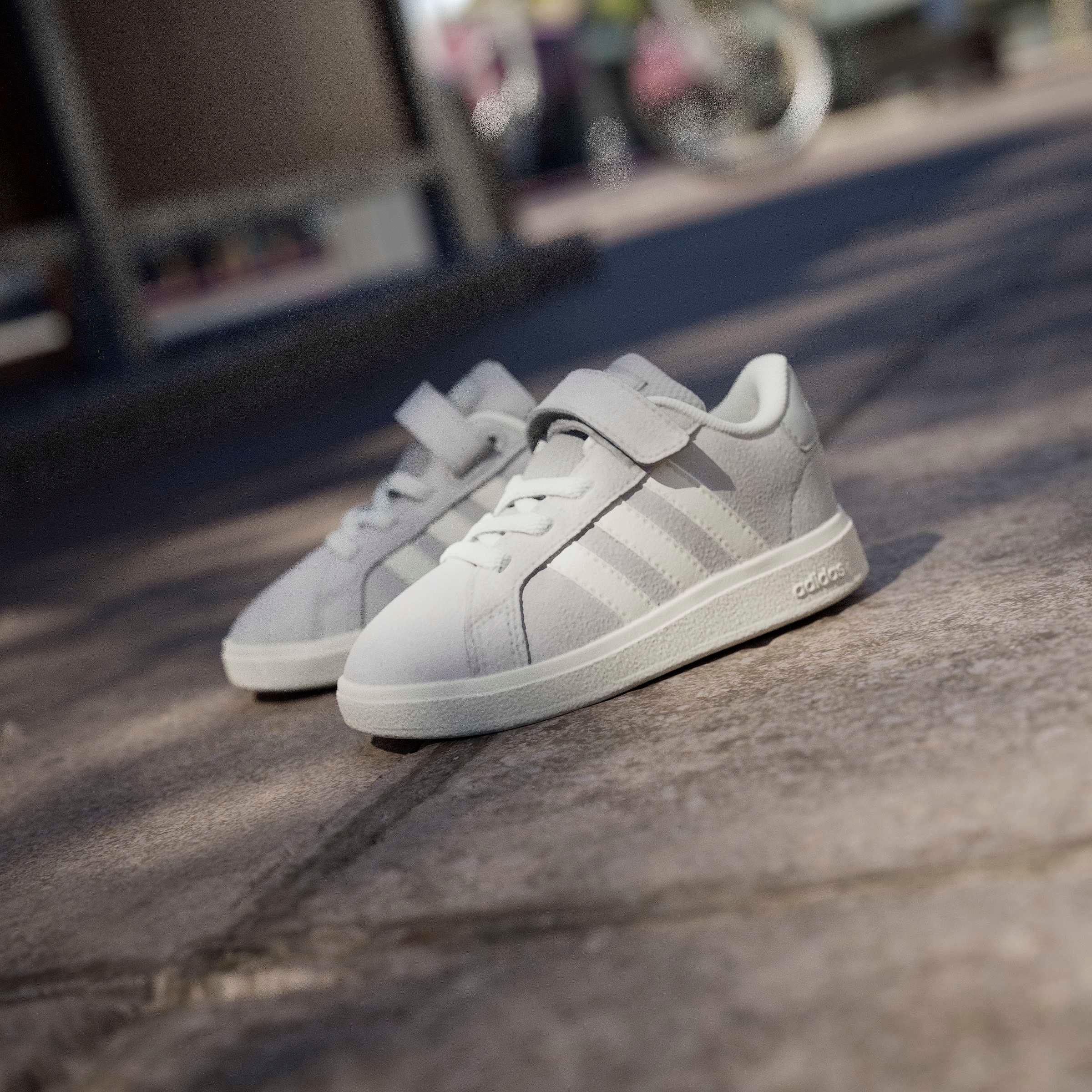 adidas Sportswear Chaussures à scratch »GRAND COURT 2.0 KIDS«  für Kinder, mit Klettverschluss