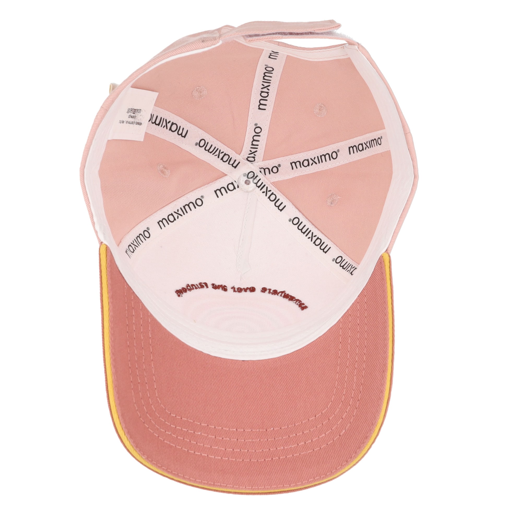 MAXIMO Casquette de baseball 1 cuis Regenbogen-Motiv, Basecap, 5-Panel, Klettverschluss, Mädchen