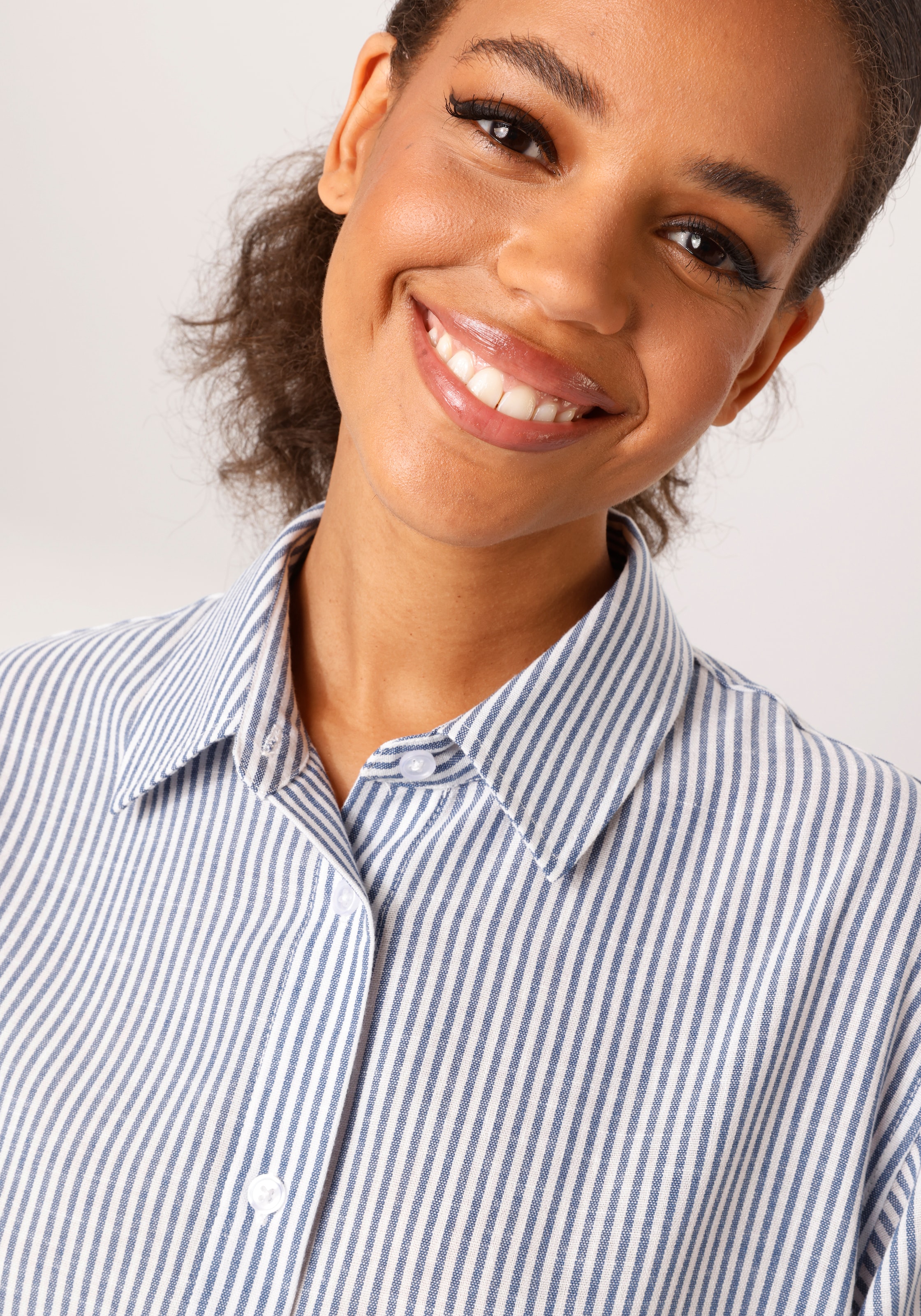 Aniston CASUAL Hemdbluse im Streifen-Dessin - NEUE KOLLEKTION