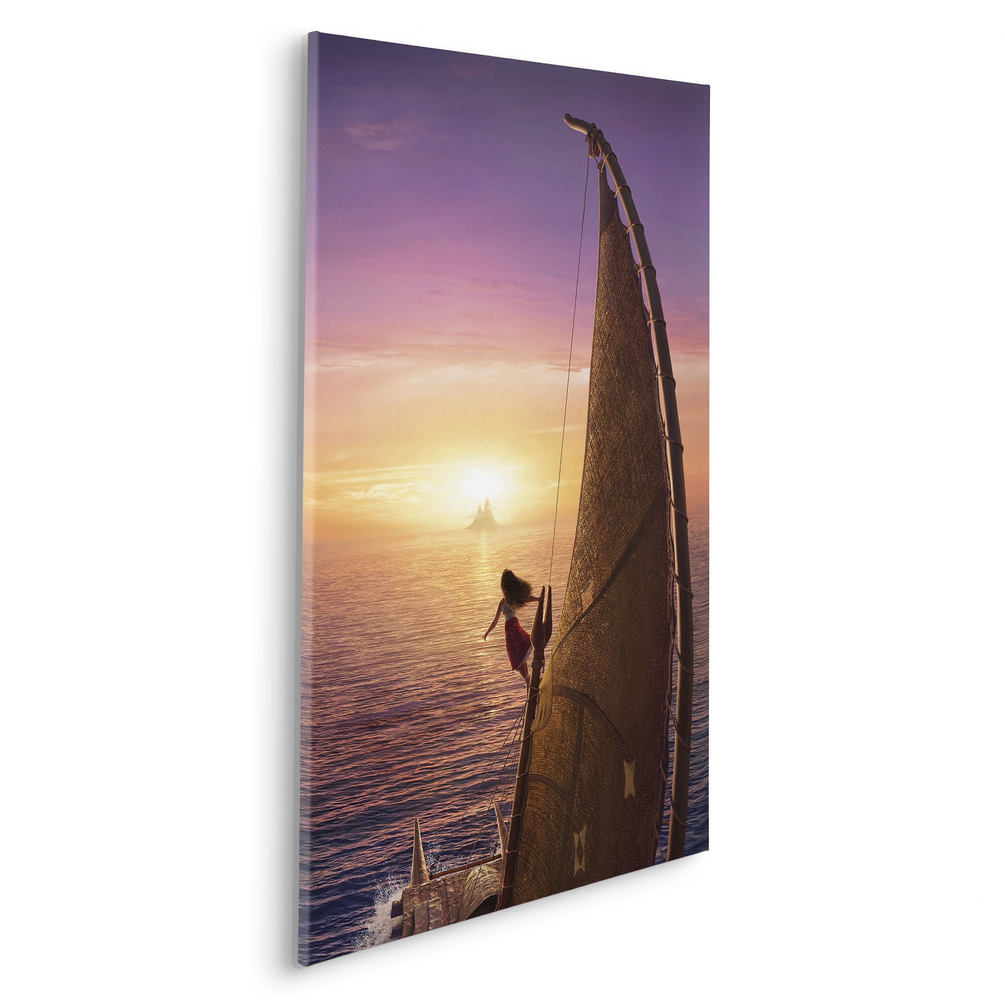 Komar Leinwandbild »Disney Moana 2 To the Horizon« Disney 1 Stk. tlg. 60 x 90 cm (Breite x Höhe) - Kinderzimmer, Dekoration