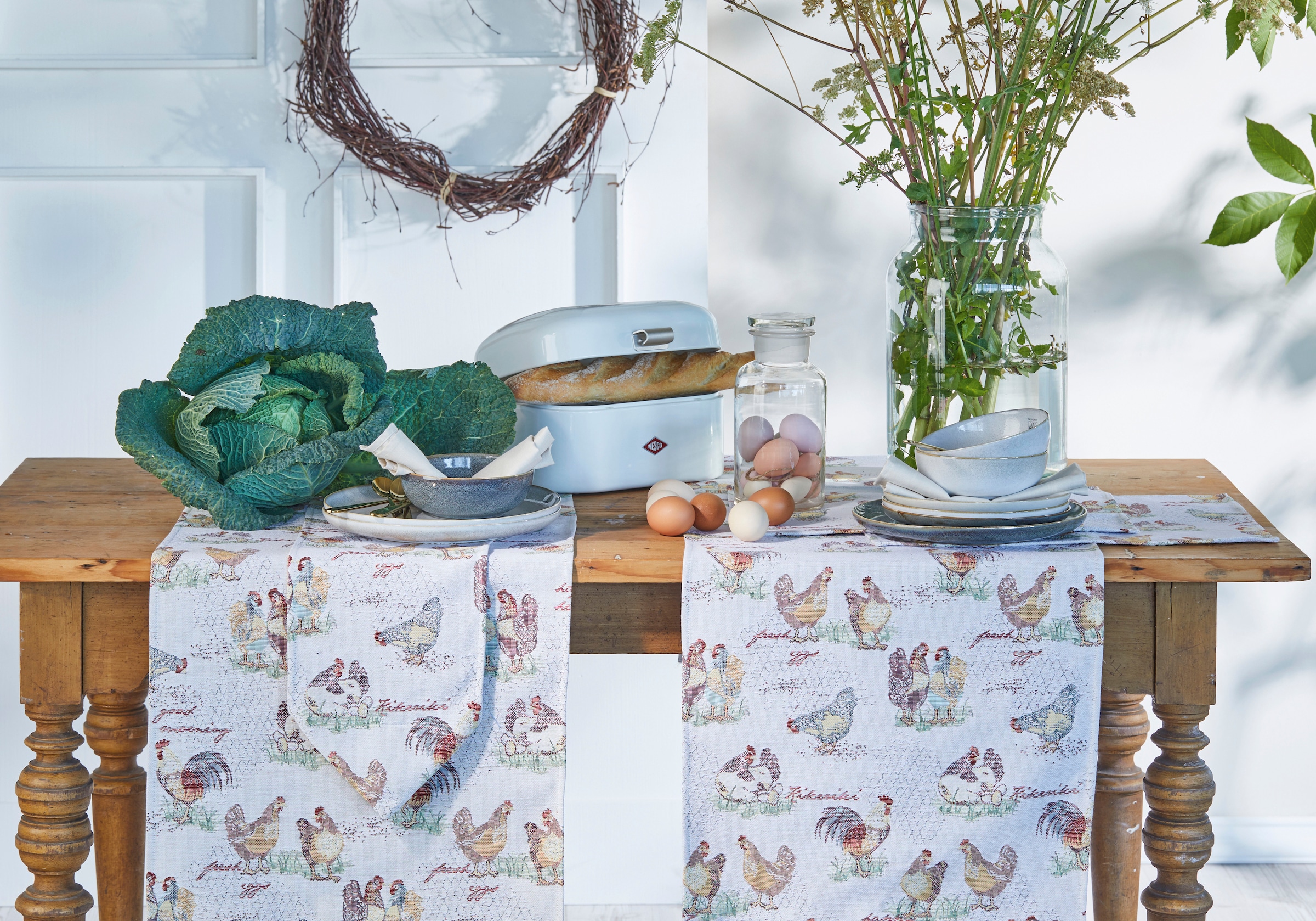 APELT Coussin décoratif »6902« Kissenhülle mit Füllung, 1 Stück