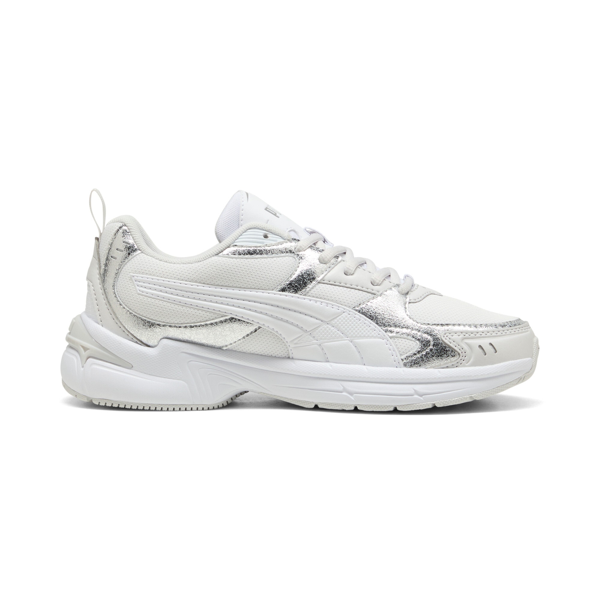 PUMA Sneaker »MILENIO TECH 2000 METALLIC WHISPER«  atmungsaktives Textil-Obermaterial, leicht profilierte Gummilaufsohle