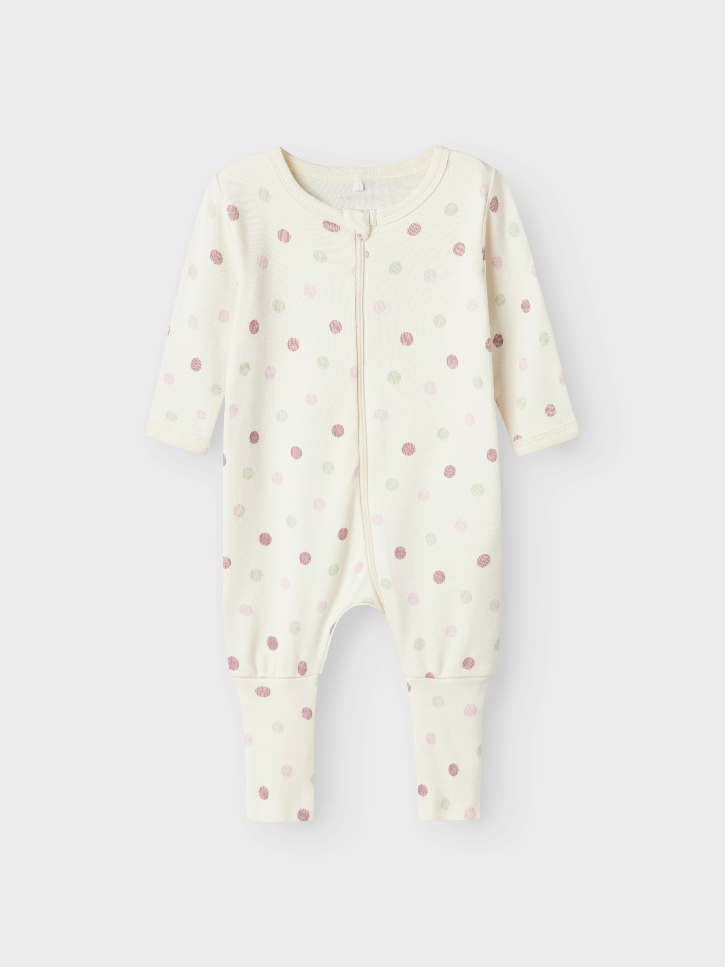 Name It Pyjama »NBFNIGHTSUIT 2P ZIP FF JET DOT NOOS« Packung, 2 pièces