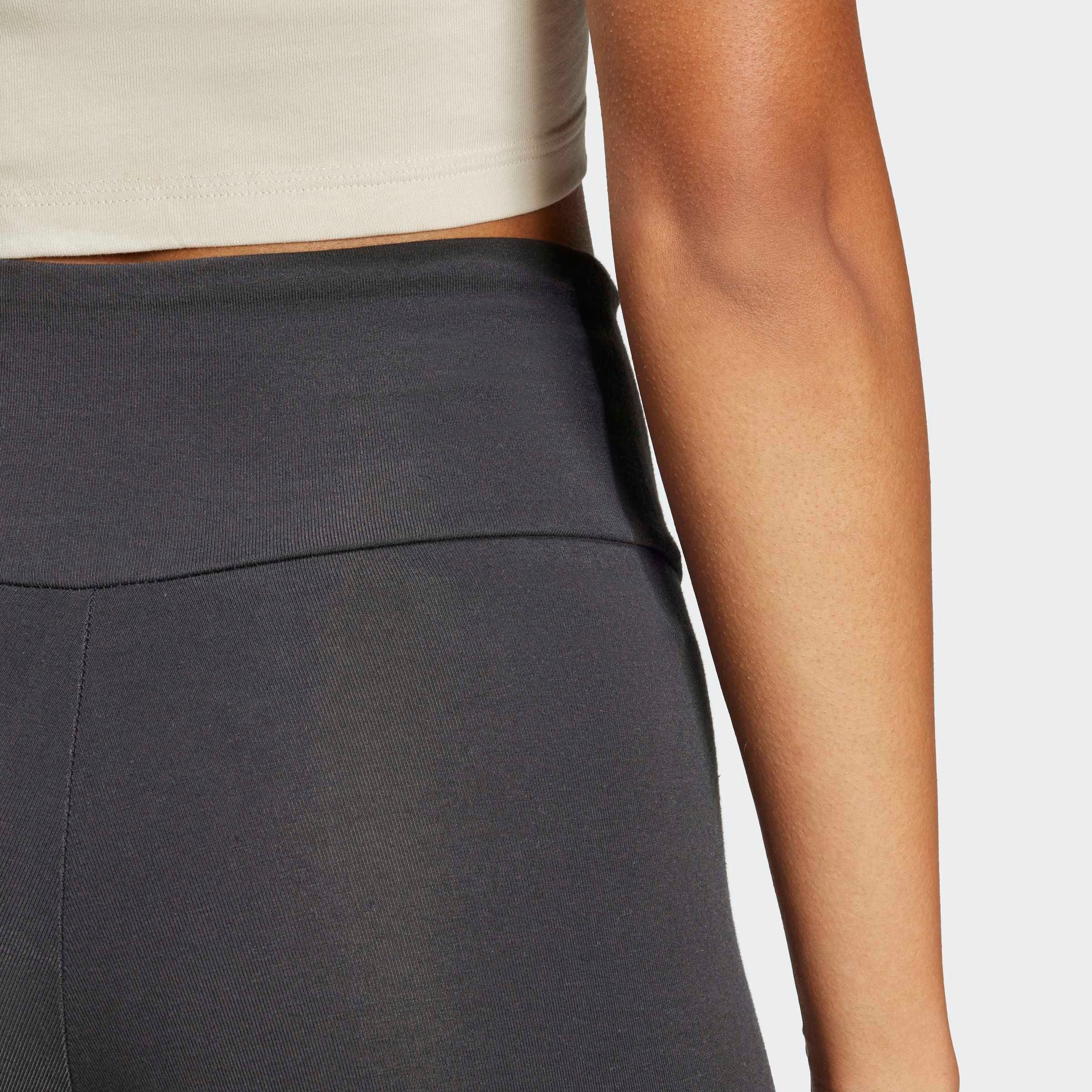 adidas Sportswear Caleçon d'entraînement »ESSENTIALS BIG LOGO COTTON LEGGINGS«  mit hohem Bund, aus Baumwolle und Elasthan, stretchig