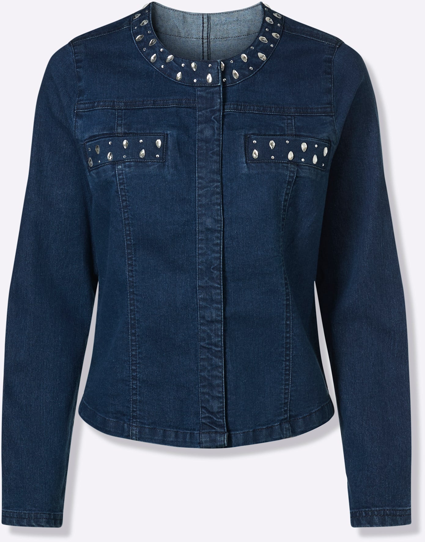 Classic Basics Veste en jean ohne Kapuze