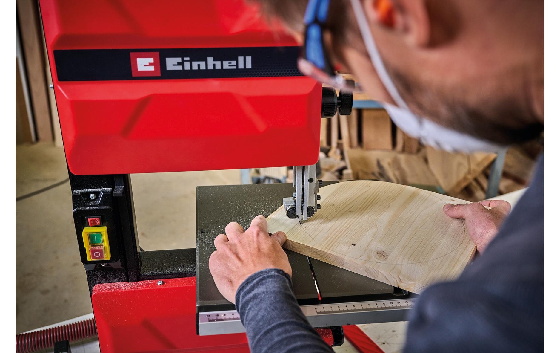 Einhell Scie à ruban »TC-SB 245 L« 400 Watt, stufenlos verstellbarer Winkelanschlag