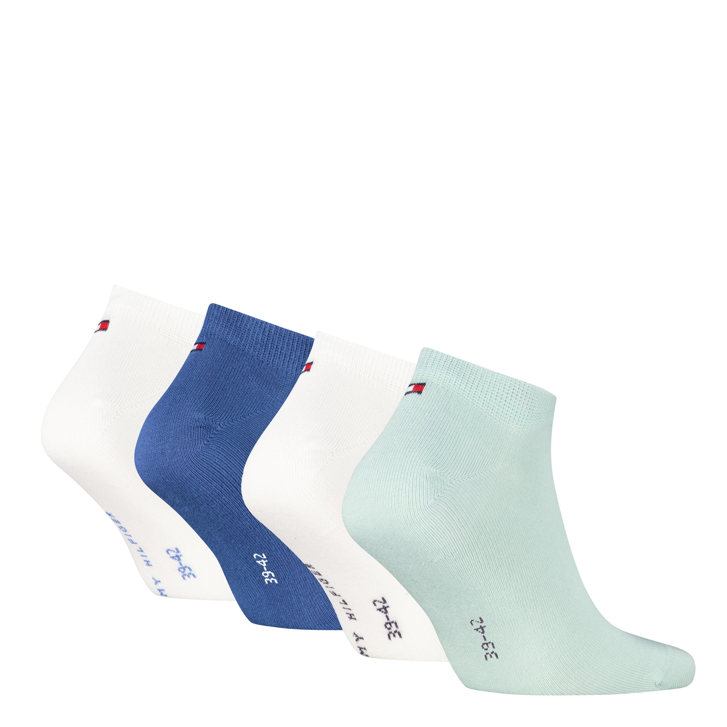 Tommy Hilfiger Sneakersocken »TH MEN SNEAKER 4P LOGO STRIPE ECOM«